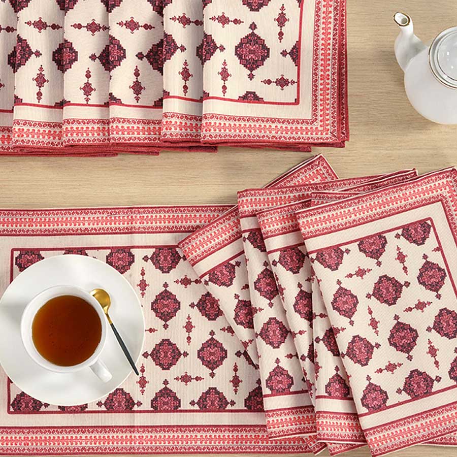 Swayam India Set of 4 mts With 4 Napkins set - view 4