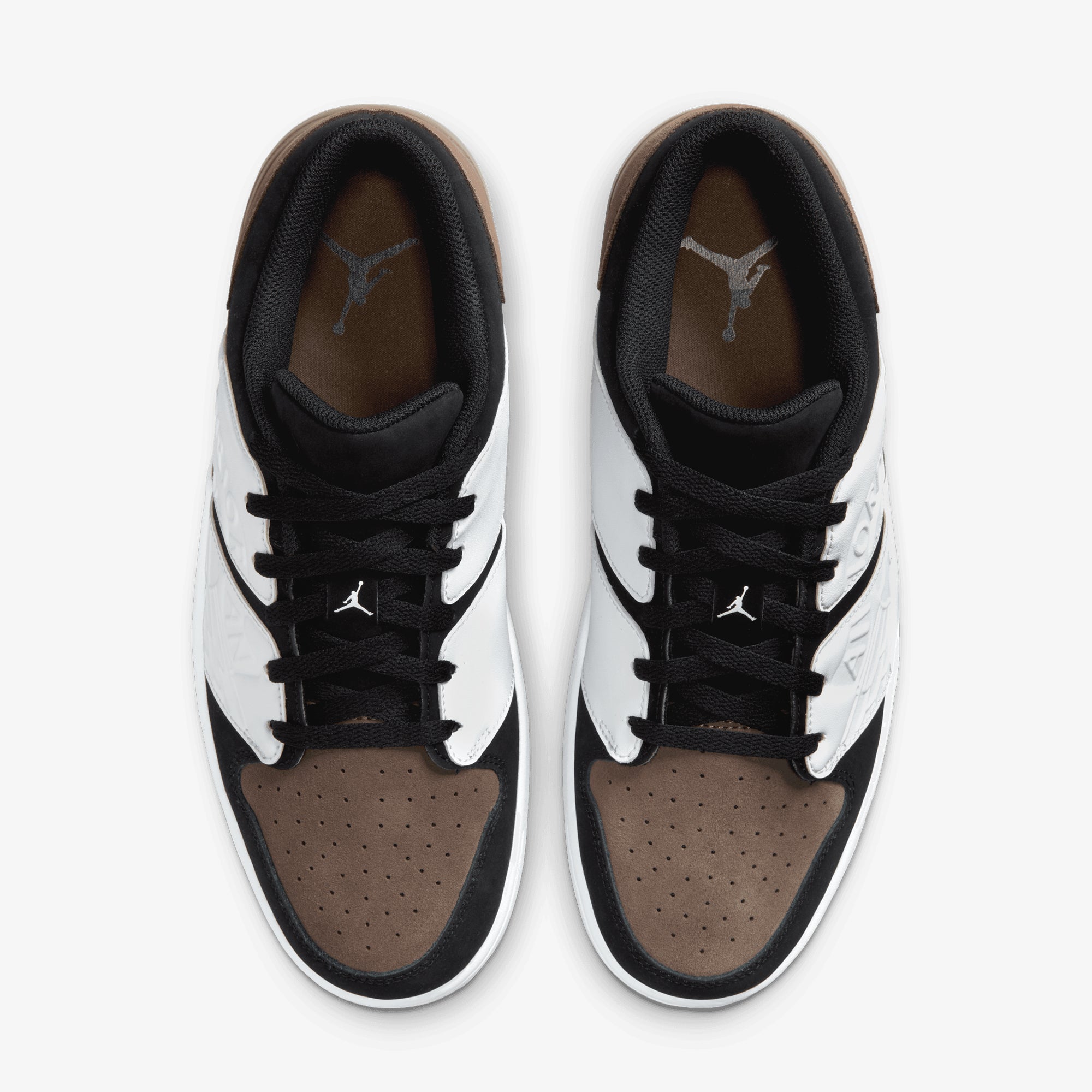 Jordan | NU RETRO 1 LOW { WHITE/BLACK-PALOMINO-WHITE - view 2