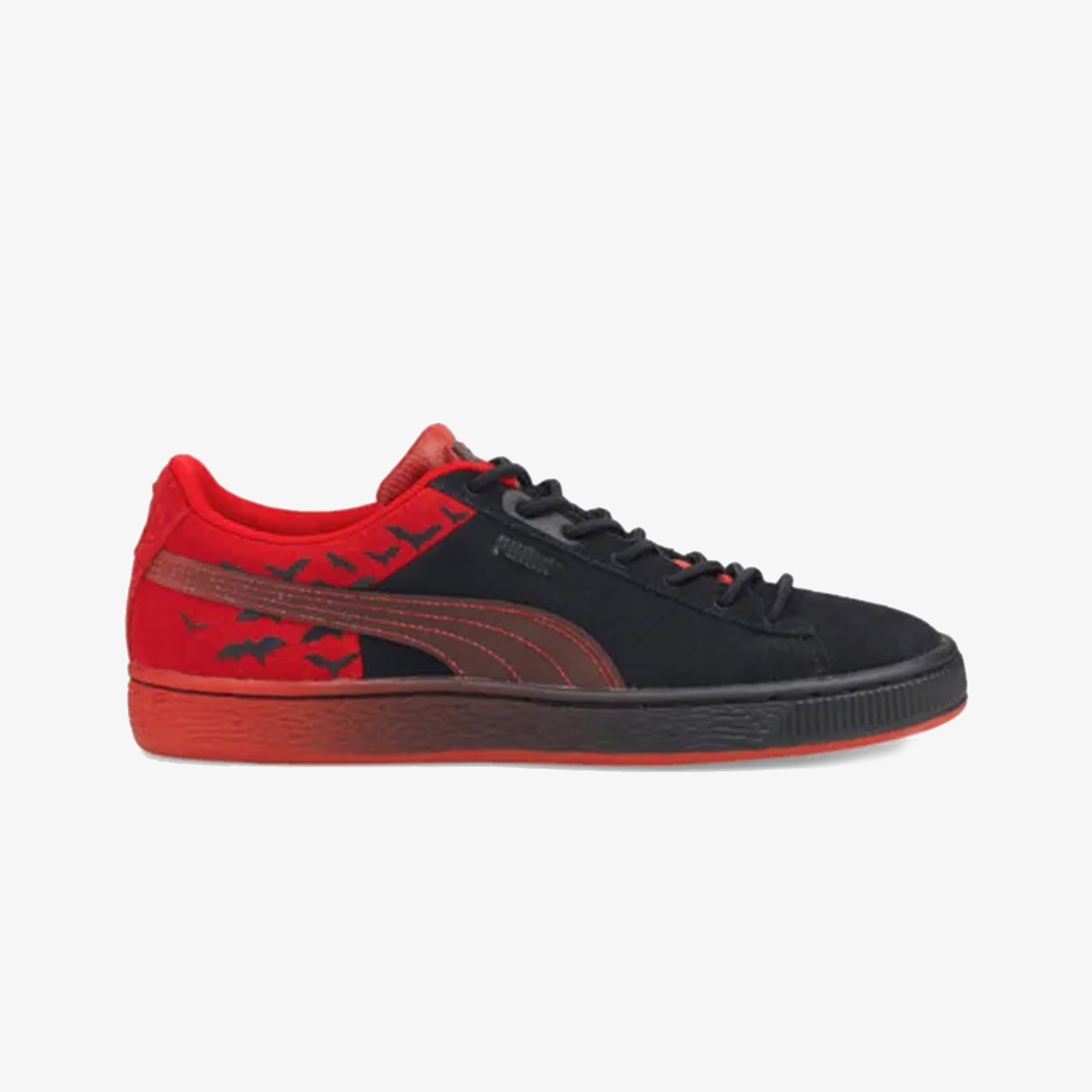 Puma | x BATMAN SUEDE CLASSIC YOUTH { BLACK/RED