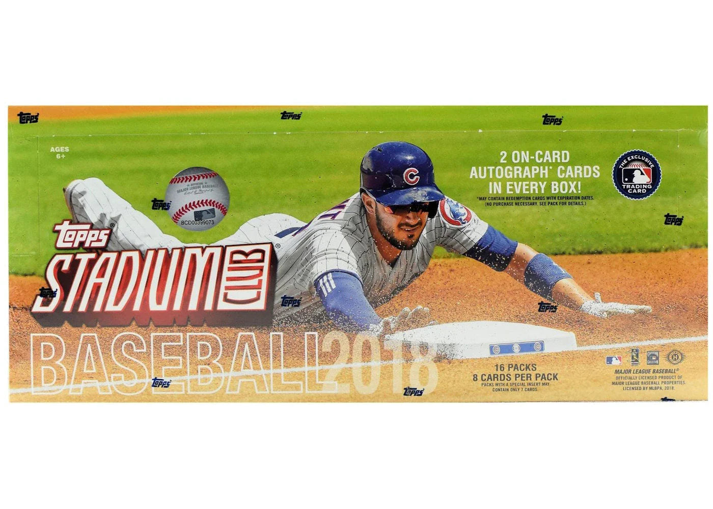 2018 Topps Stadium Club Baseball Hobby Box
