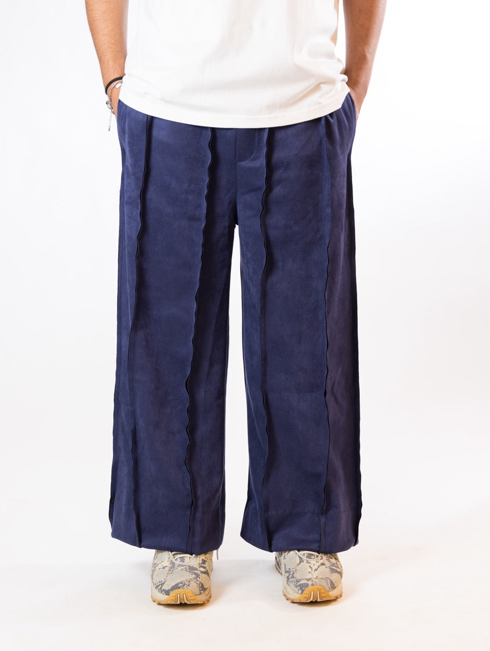 MNST GEAR Velvet Navy Dream Pants