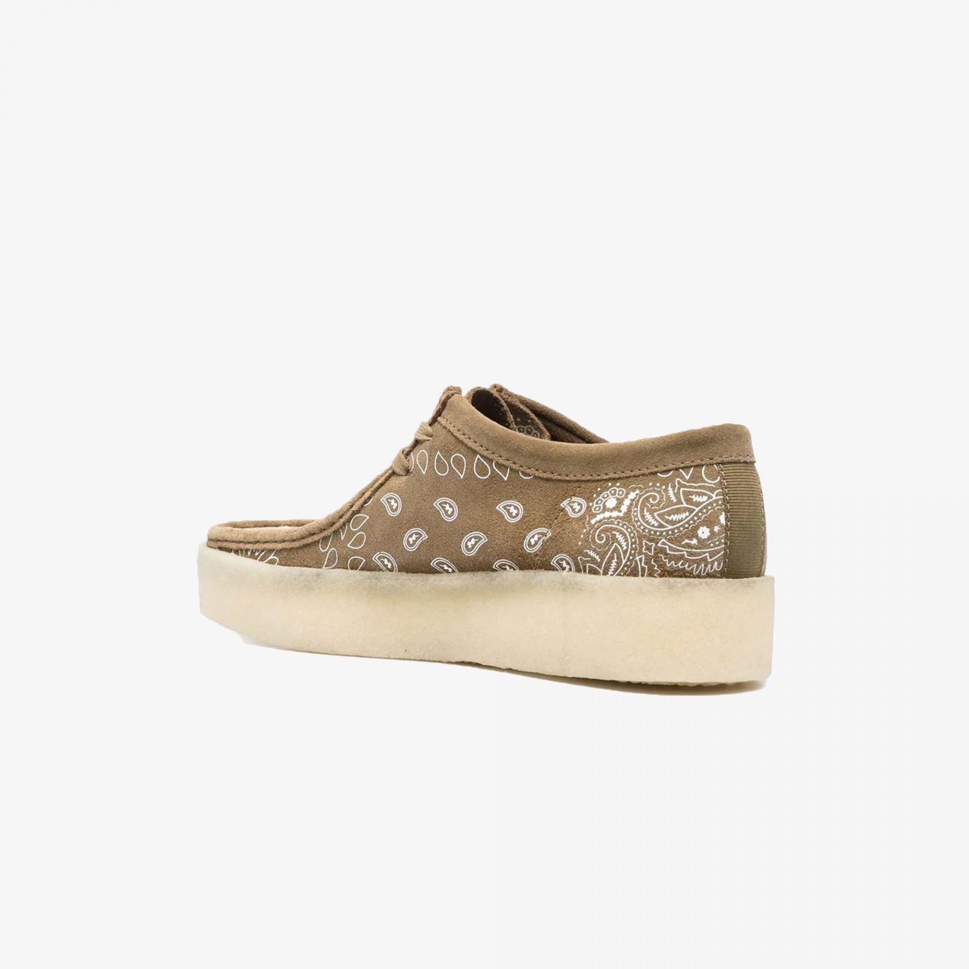 Clarks Originals | WALLABEE CUP DARK { OLIVE PRINT - view 2