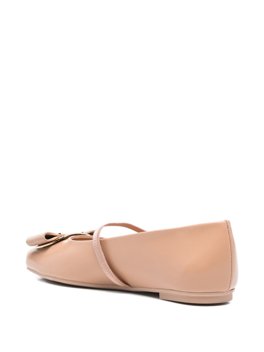 Ferragamo New Vara ballet flat – LEATHER 100% - view 2