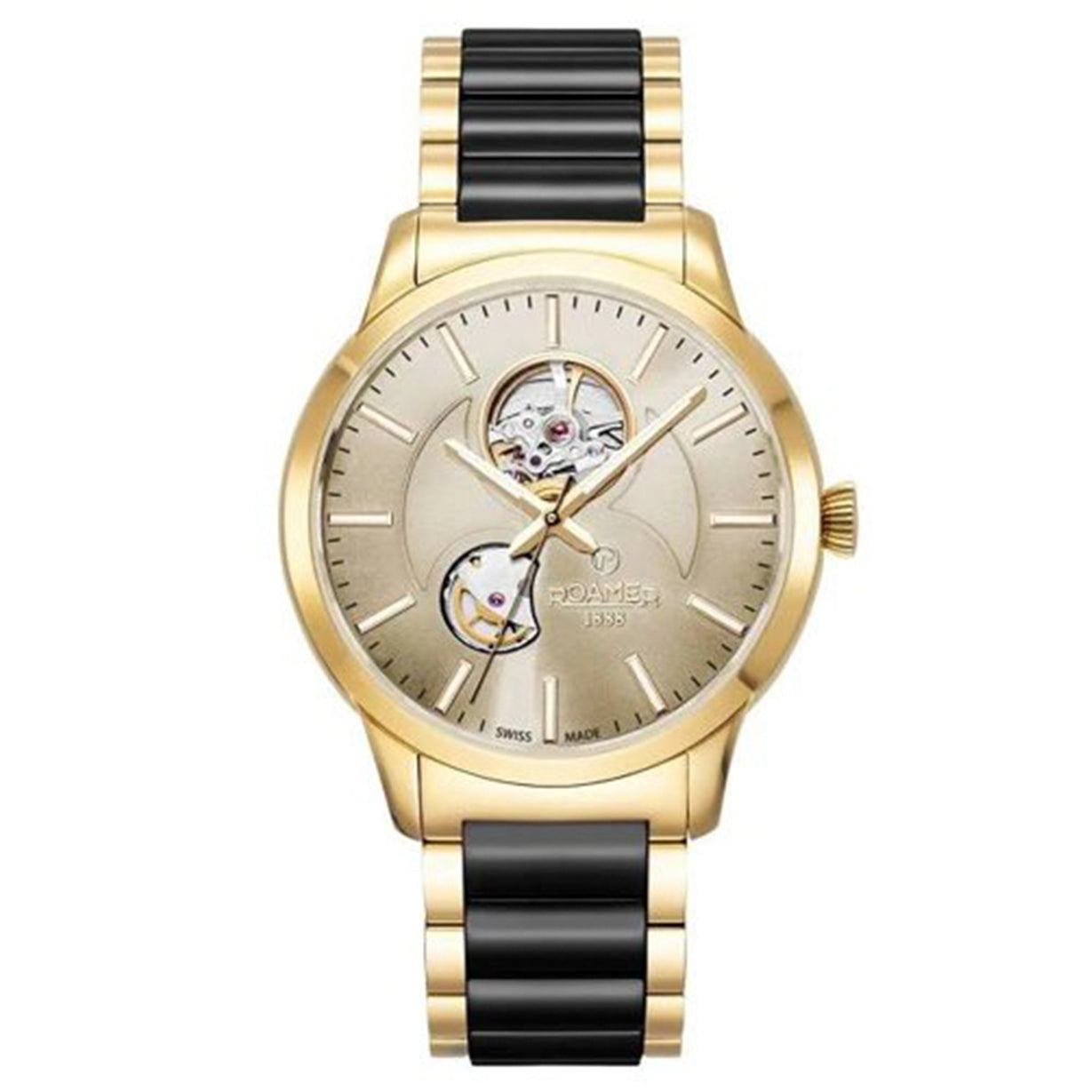 Roamer C-Line Gold Dial – Yellow Gold