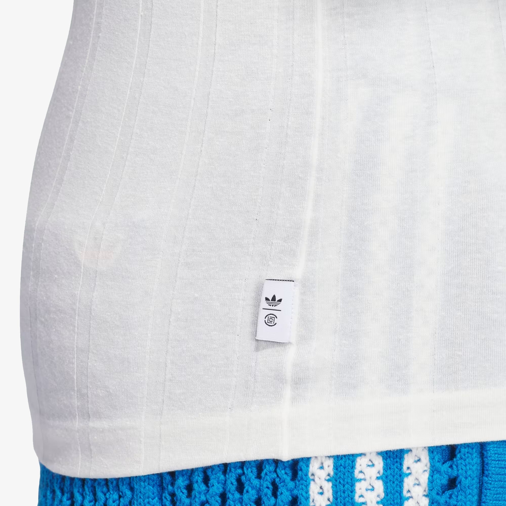 Adidas Originals | Clot Rib Tank By Edison Chen { Core White - view 4