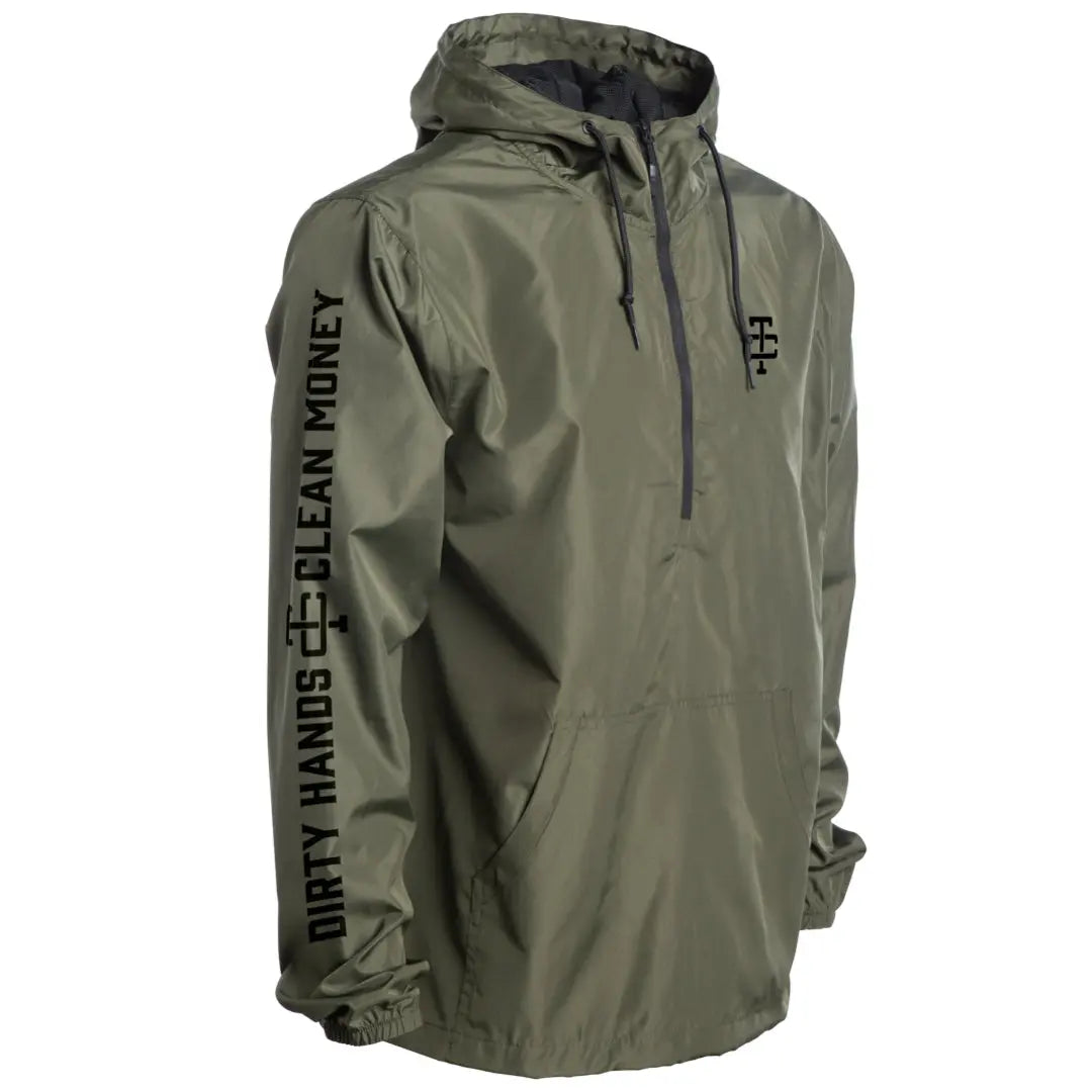 Radial Harbored Windbreaker – Military Green - view 2