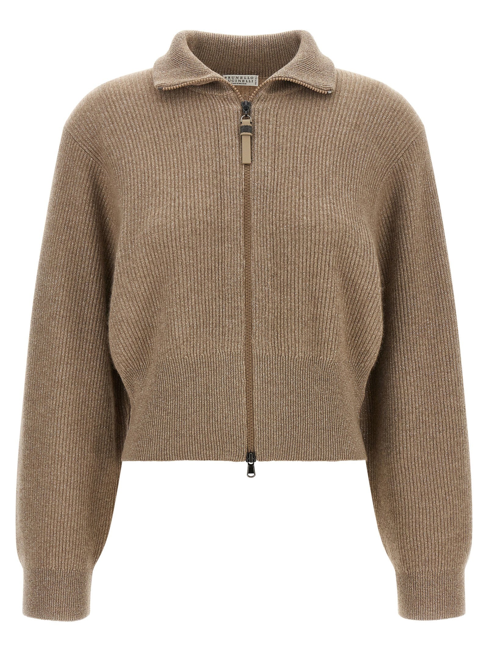 Brunello Cucinelli Sparkling Cardigan – 76% ws 18% vi 6% pm