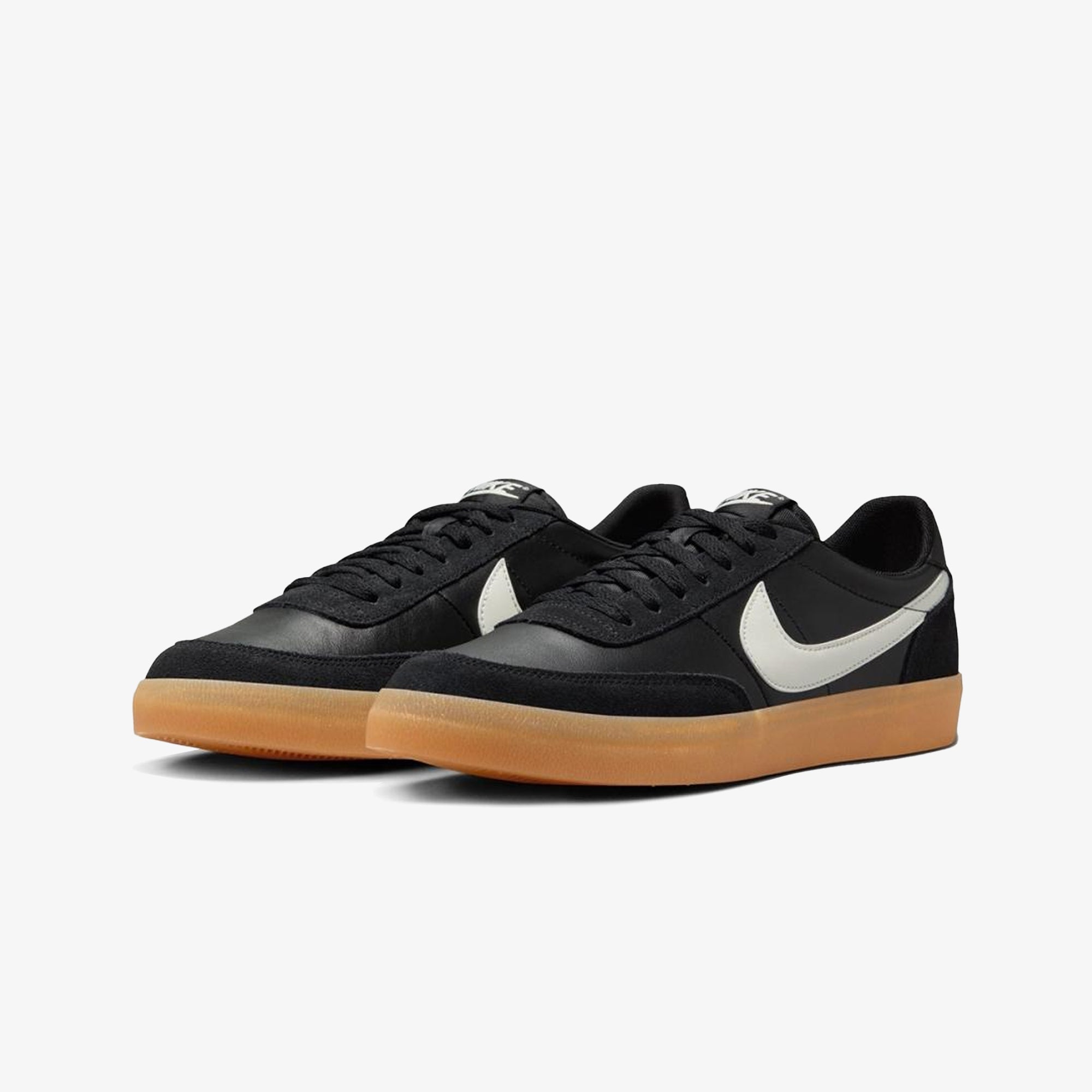 Nike | KILLSHOT 2 LEATHER { BLACK/SAIL-GUM YELLOW - view 2