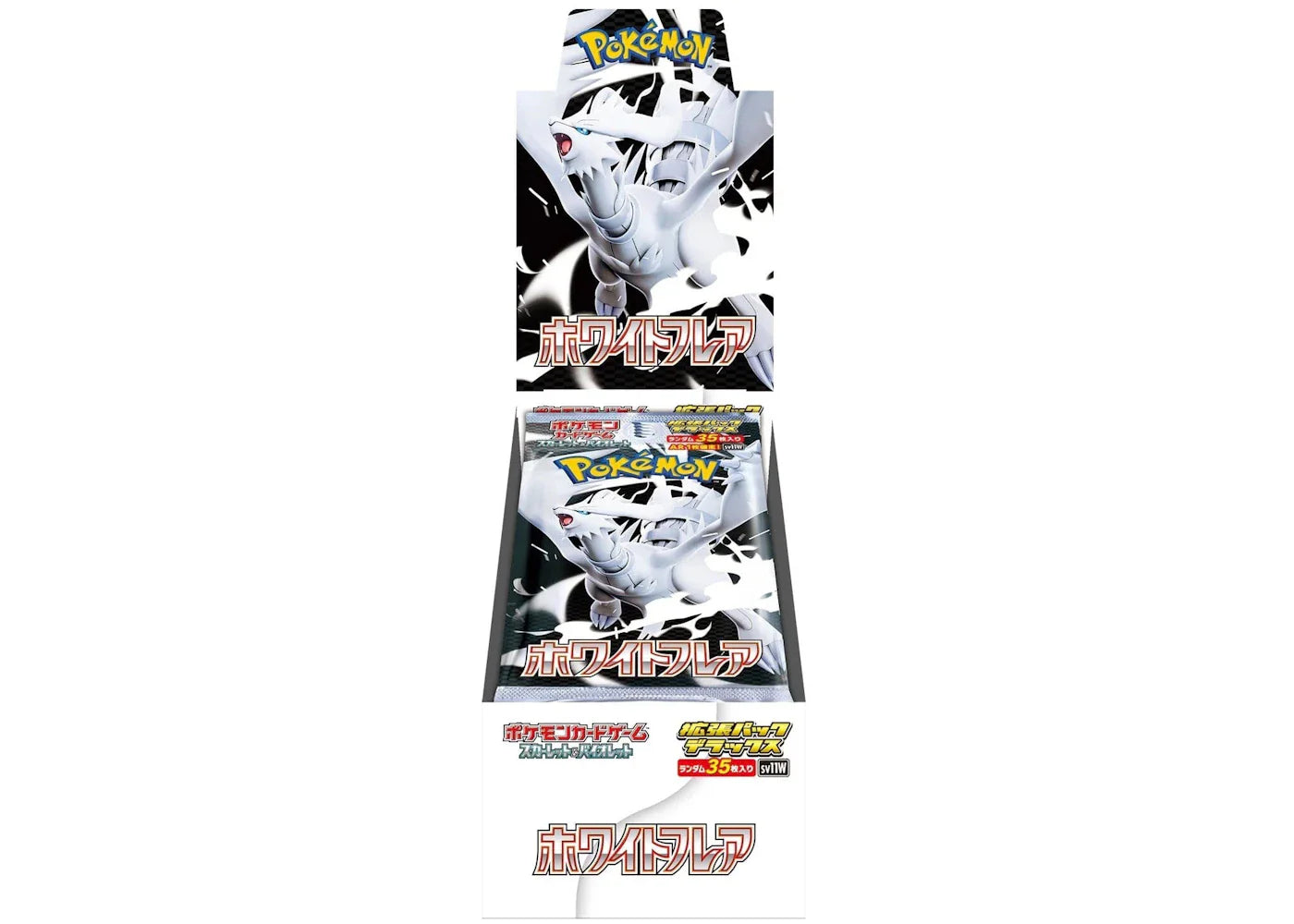 Scarlet violet white – 2025 Pokémon Scarlet & Violet White Flare Deluxe Box (Japanese)