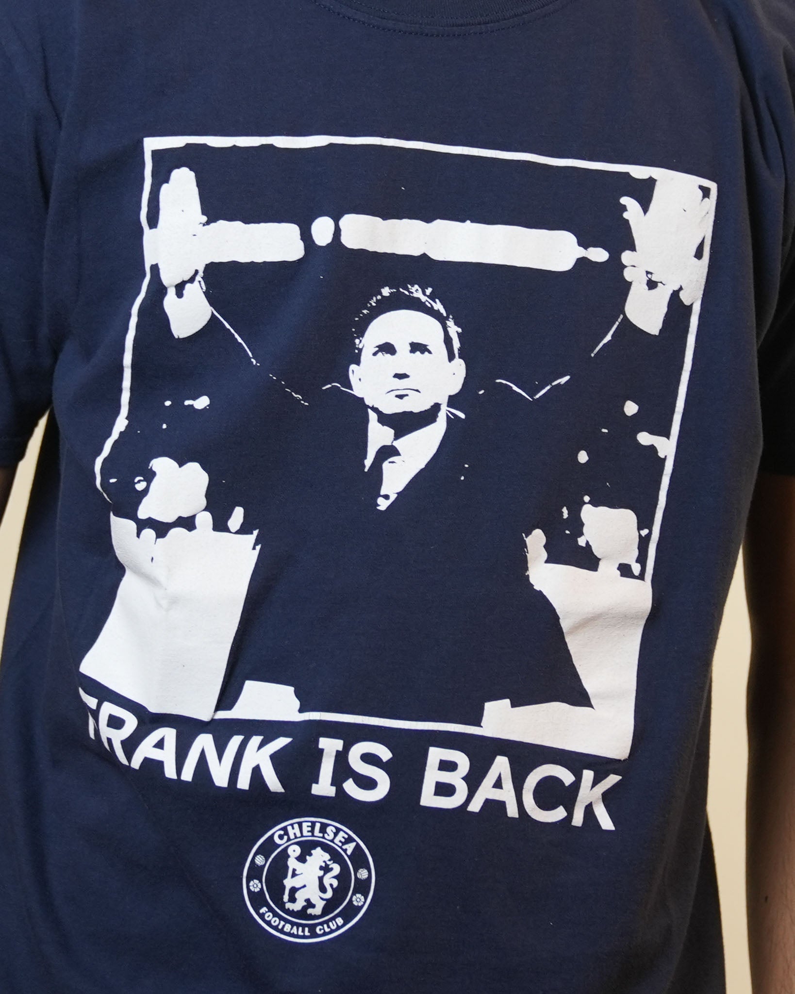 Chelsea FC Frank Is Back Blue Tshirt - view 4