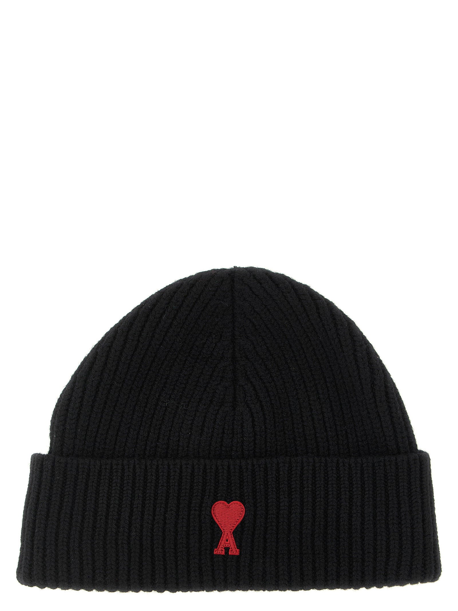 Ami Paris Ami De Cœur Beanie – 100% wool