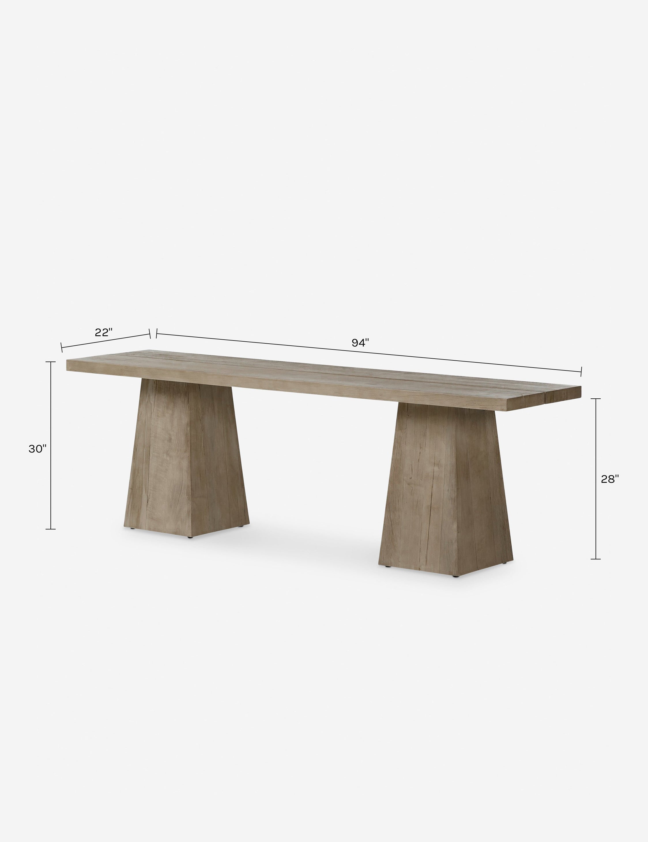 Lulu and Georgia Nordquist Console Table - view 16