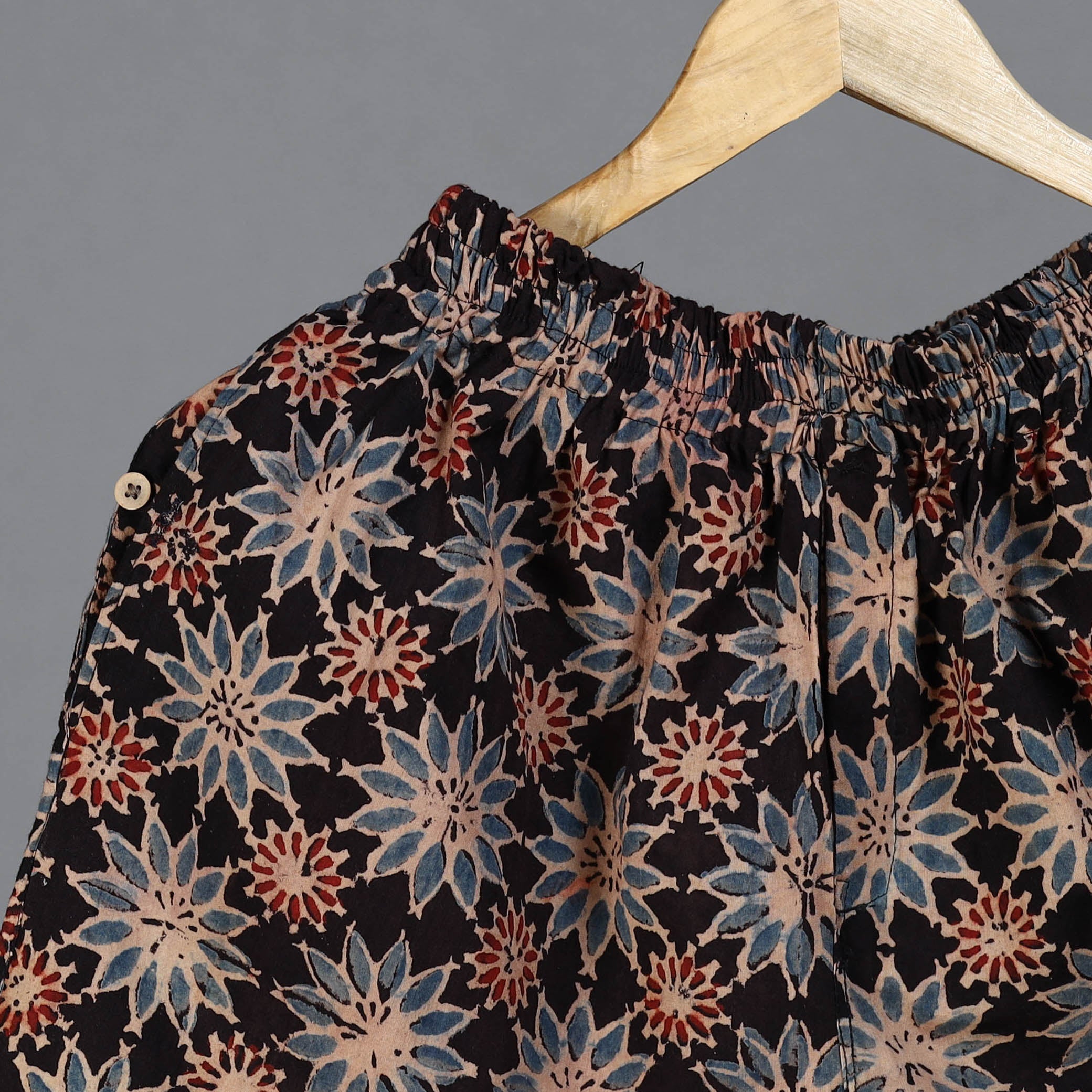 ITOKRI CASUALS Ajrakh Block Printed Cotton Unisex Boxer/Shorts - view 2