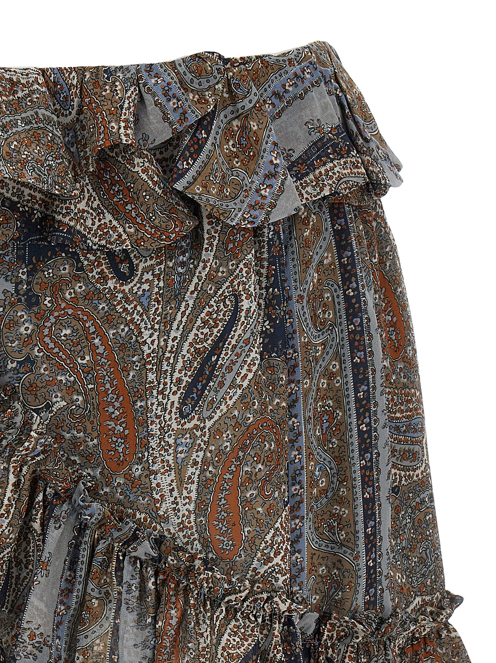 Saint Laurent All Over Print Skirt – 100% silk - view 3