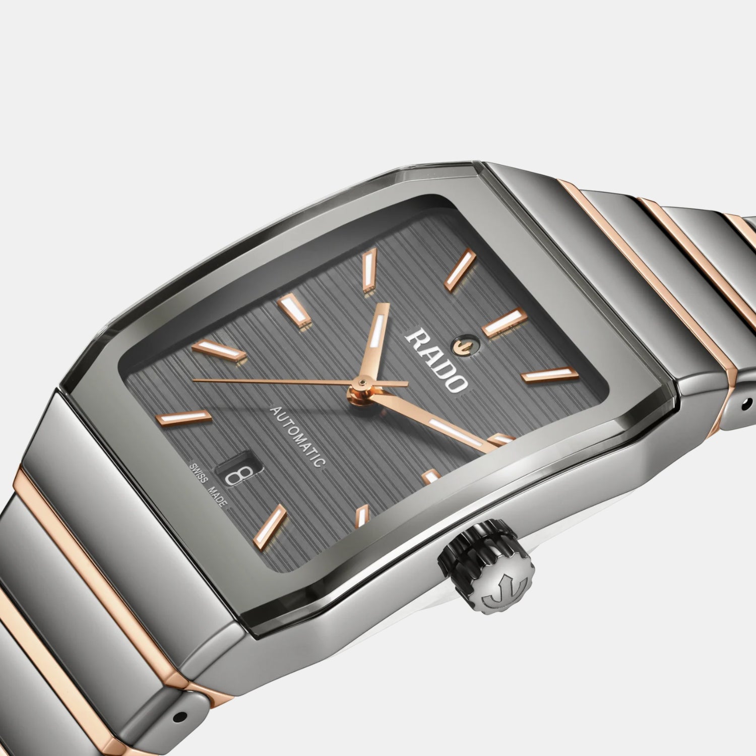 Rado Anatom Unisex Automatic Grey Dial Analog Ceramic Watch R10203102 - view 2