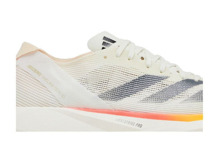 adidas Adizero Takumi Sen 10 Ivory Iron Metallic Off White (Women's) - view 2