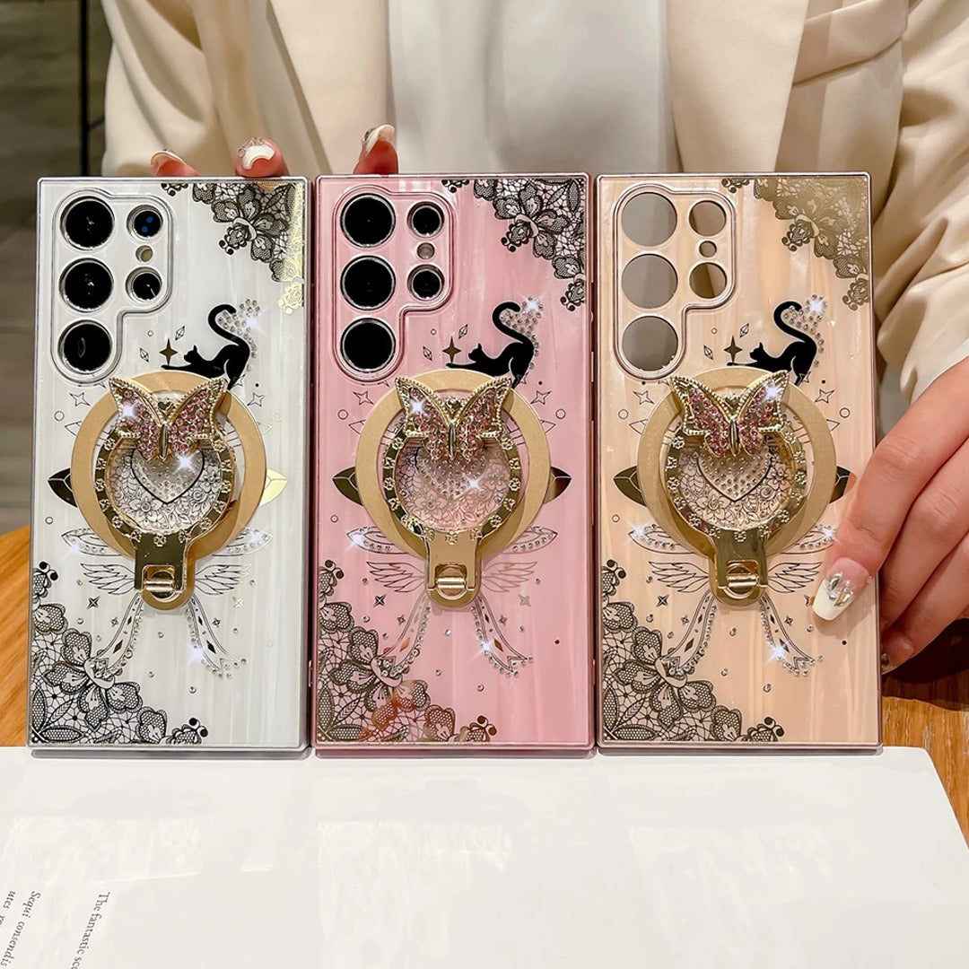 Peeperly Flash Diamond Butterfly Case - Samsung - view 6