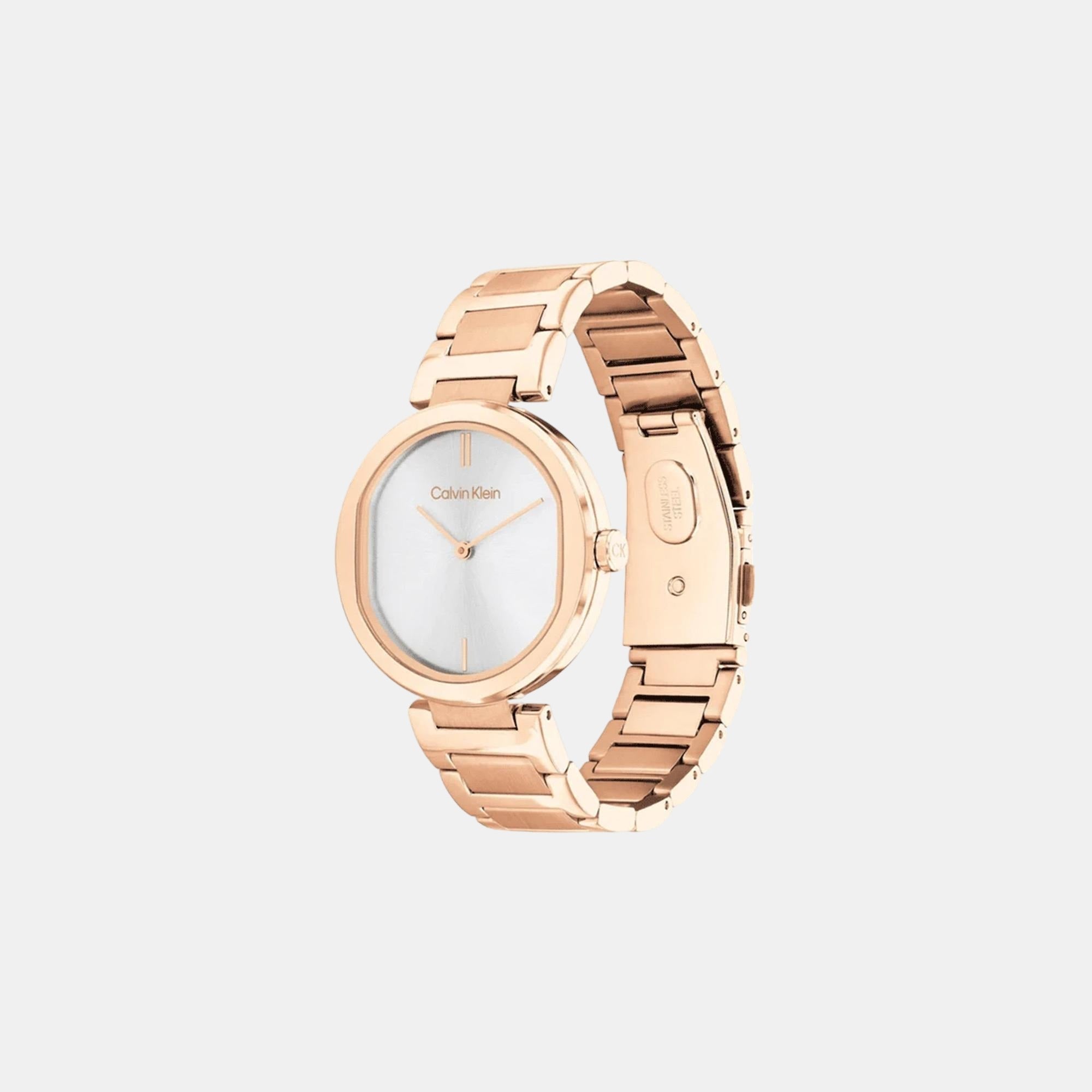 Calvin Klein Ck Sensation Women Quartz White Dial Analog Stainless Steel Watch 25200253 - view 2