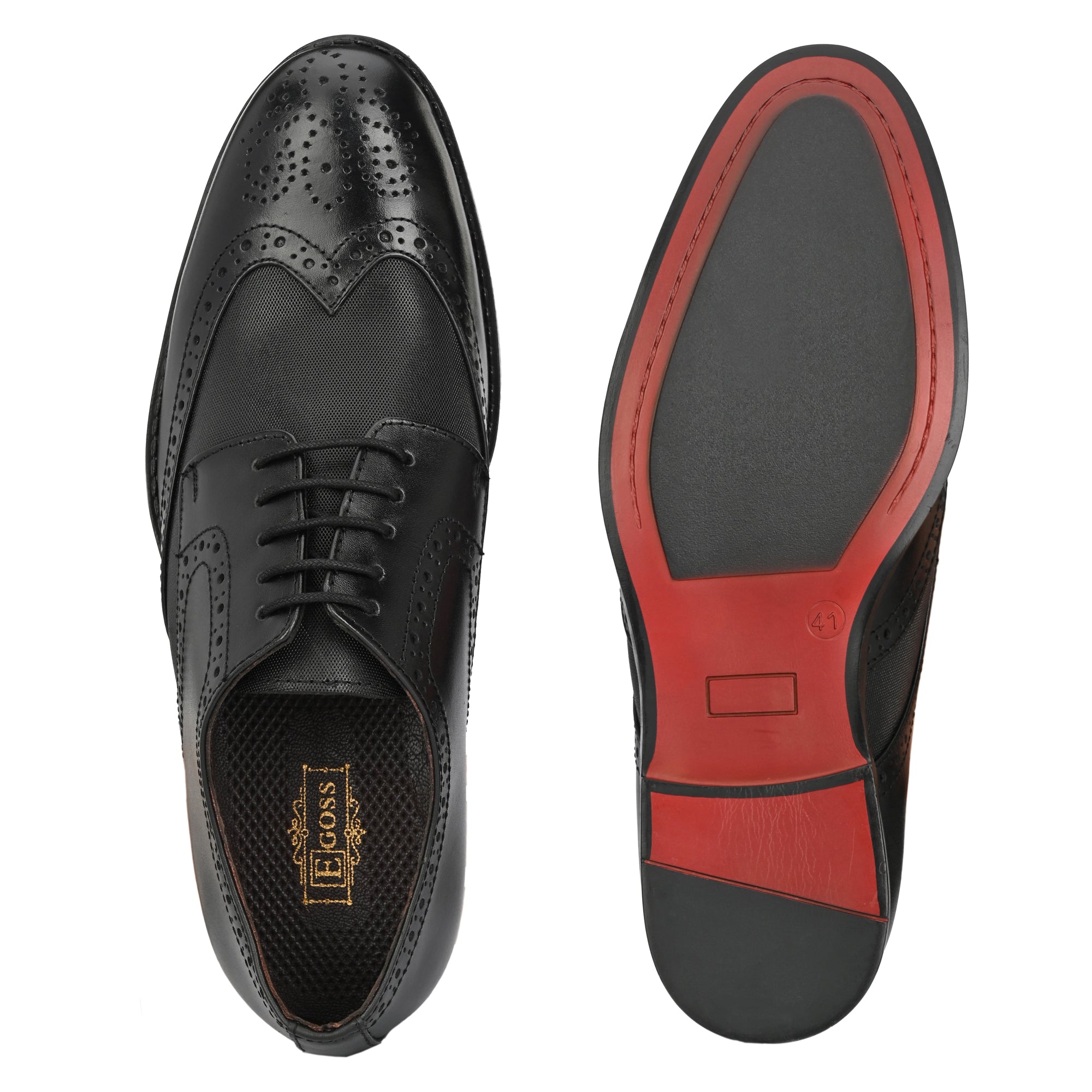 Egoss Shoes Egoss Formal Lace-Up Brogue Shoes For Men - view 3