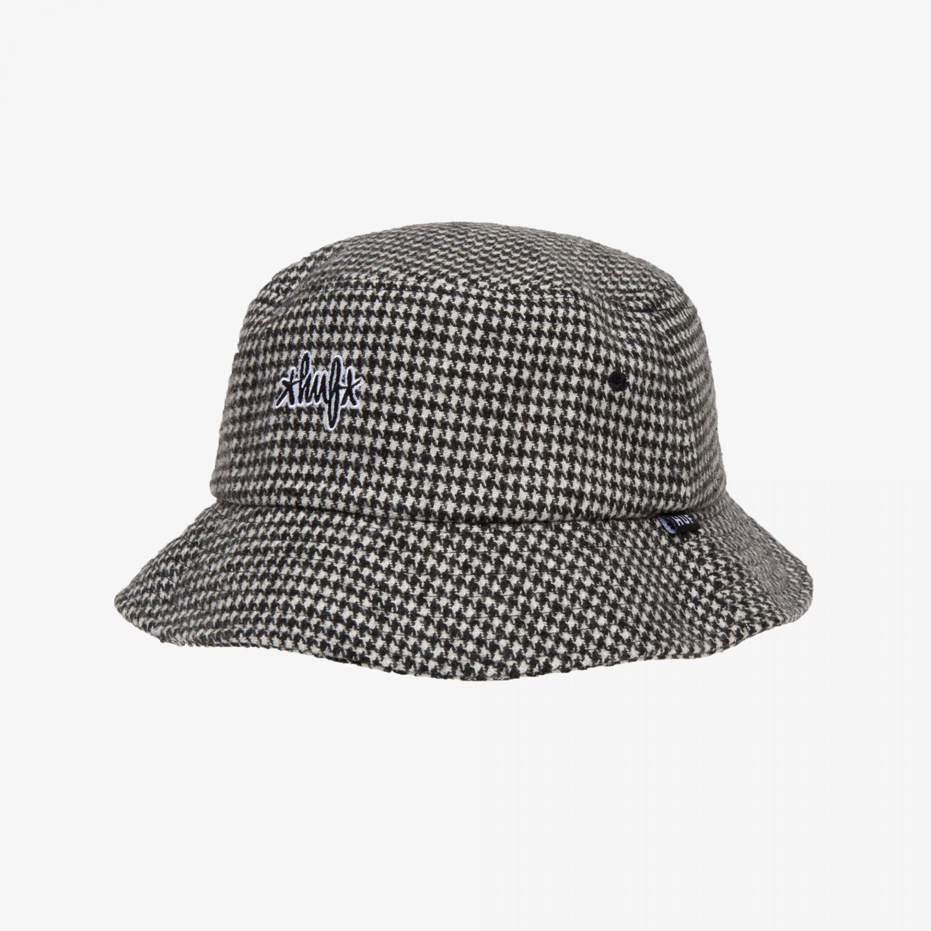 Huf | Watson Tweed Bucket { Black/white