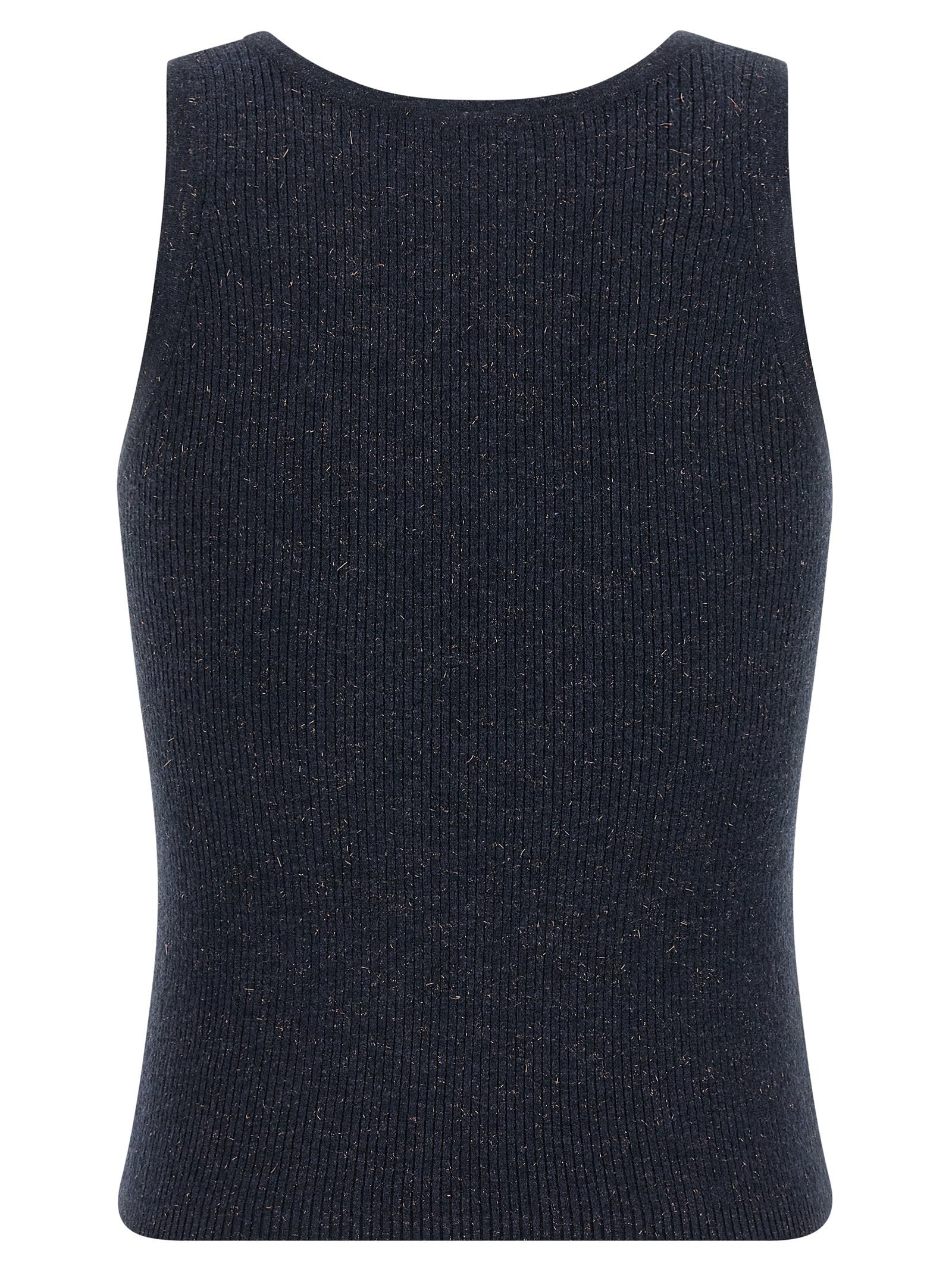 Brunello Cucinelli Sparkling Tank Top – 46% ws, 41% vi, 13% pl - view 2