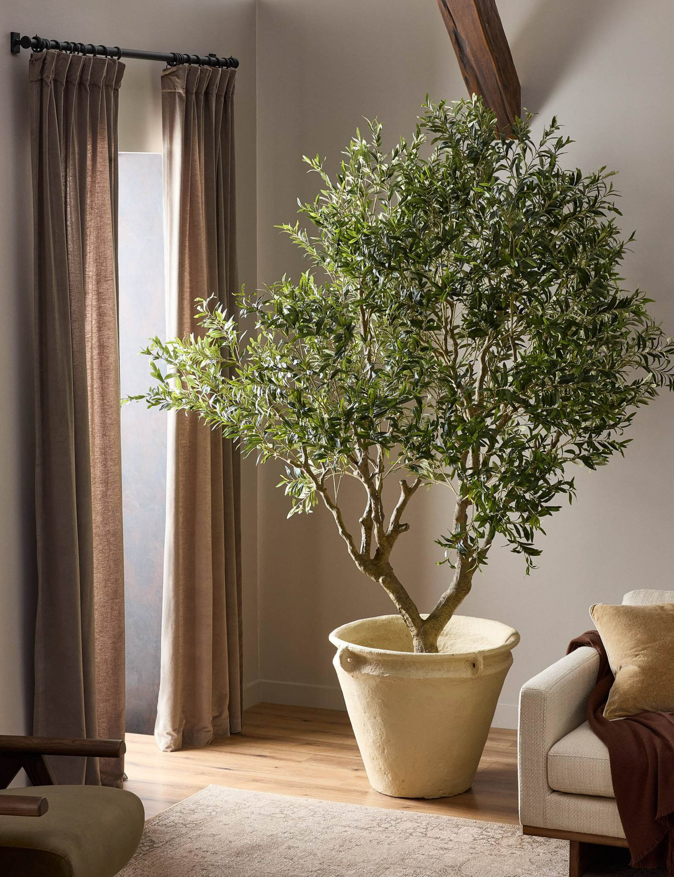 Lulu and Georgia Faux Olive Tree - view 3