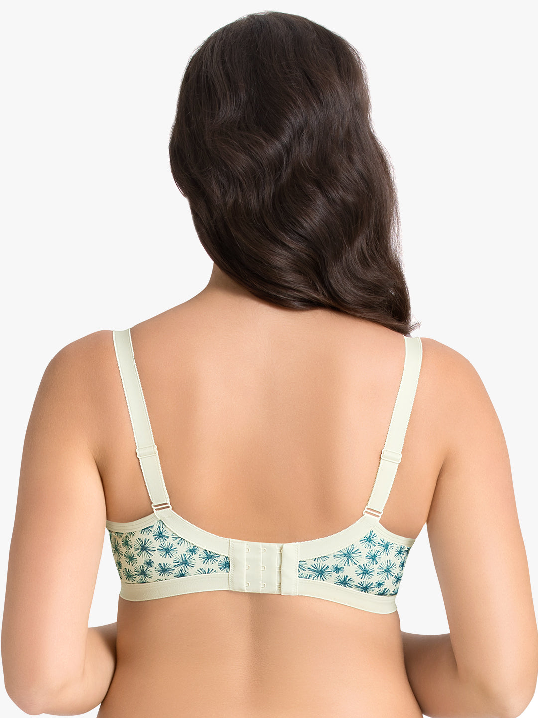 Ultimo Essential Cotton Non-Padded Non-Wired Bra (Pack of 2) - Whtsmke-Whtsmke Pr - view 5