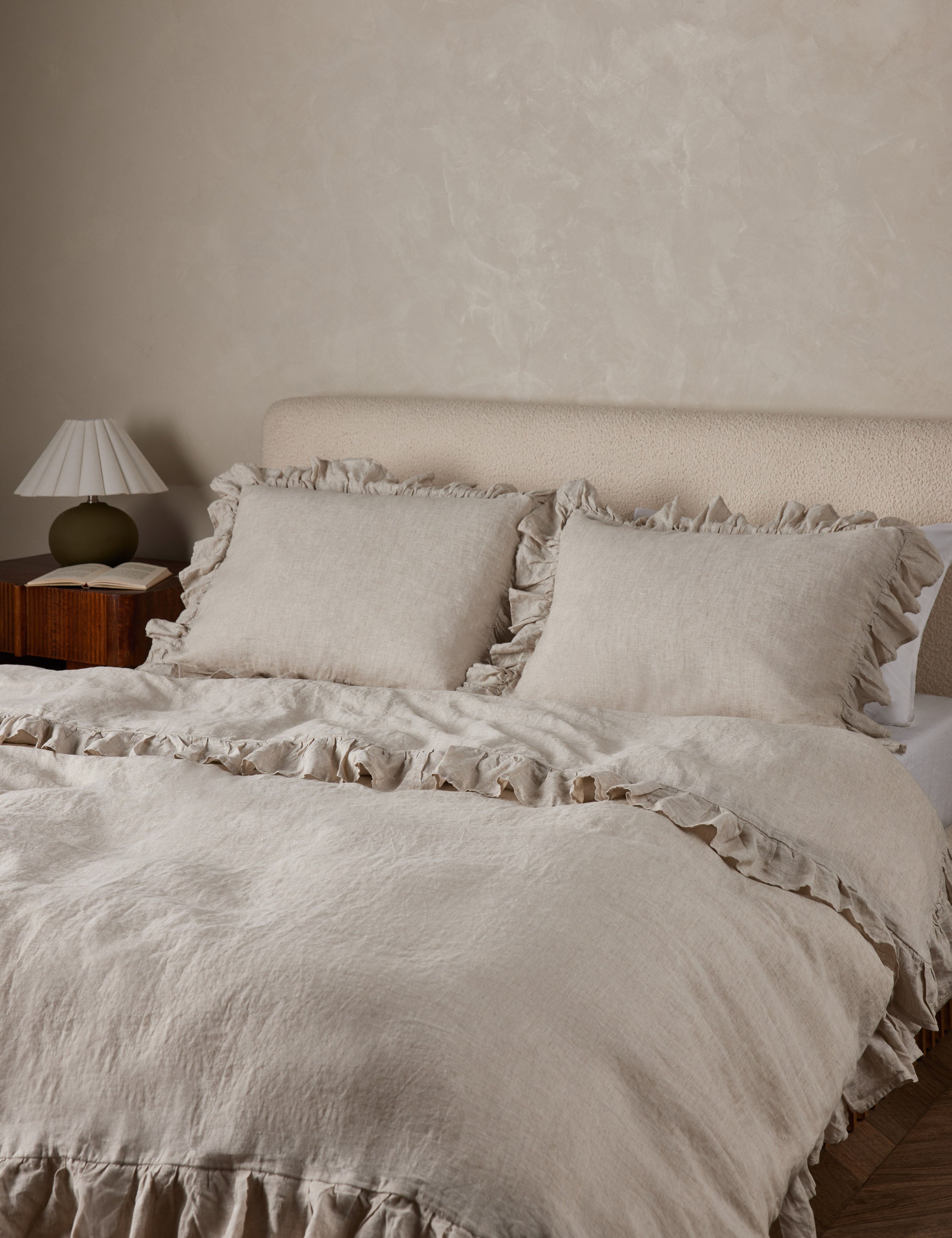Lulu and Georgia Charlie Linen Duvet by Pom Pom at Home - view 4