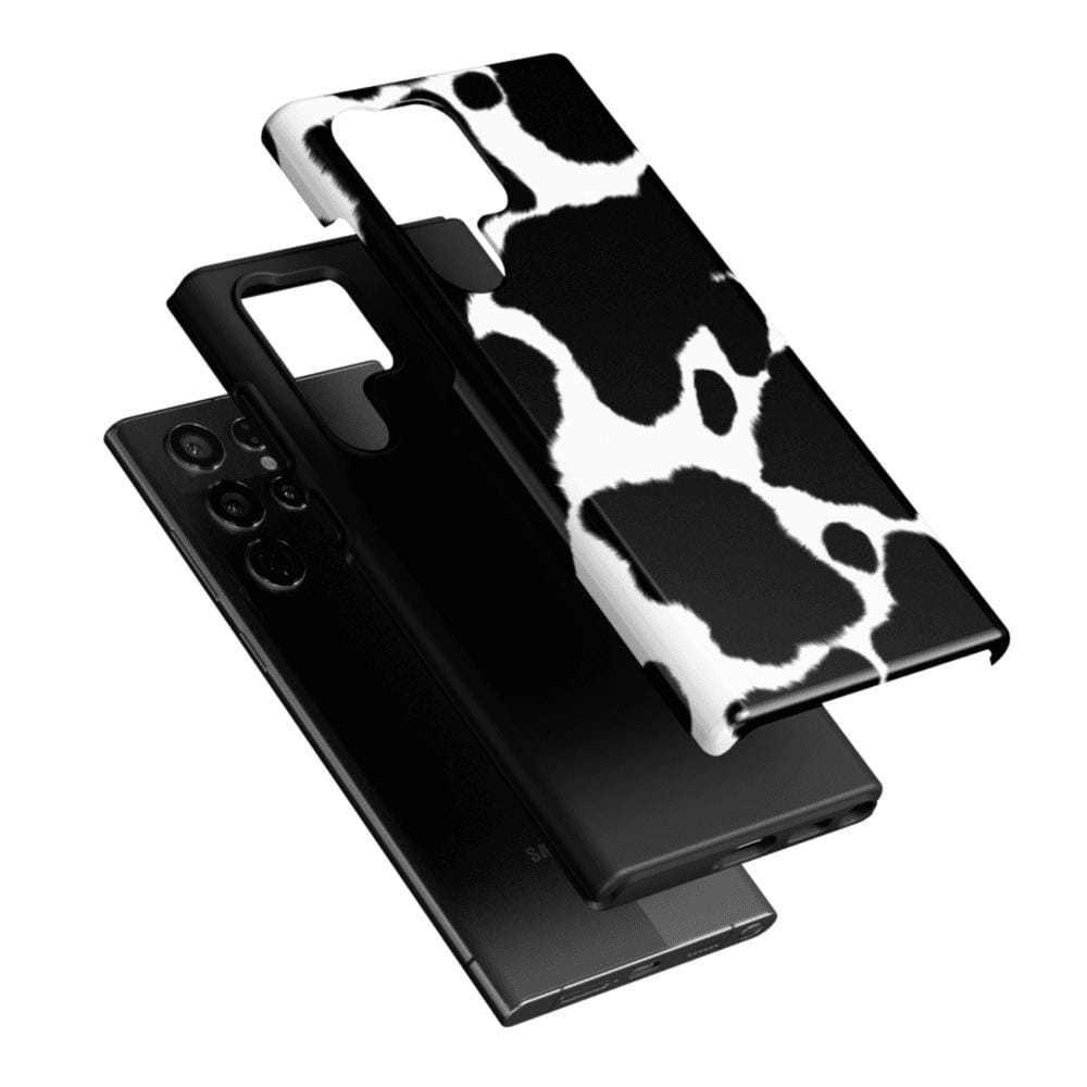 Casetry Current MOOd | Cow Print Samsung Case - view 24