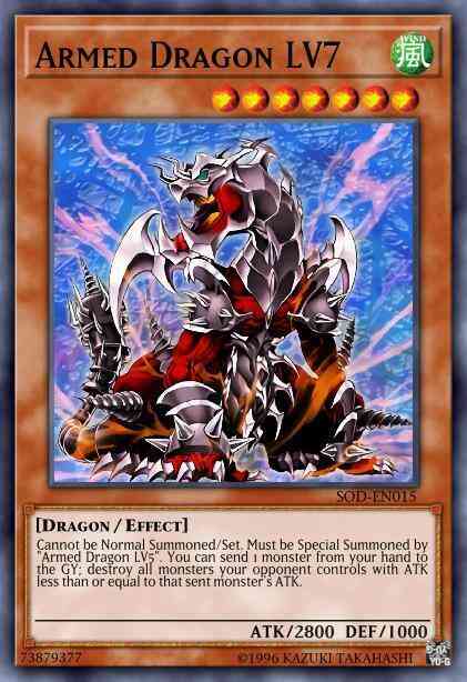 Yu-Gi-Oh! Armed Dragon LV7 - LED2-EN027 - Common - 1st Edition