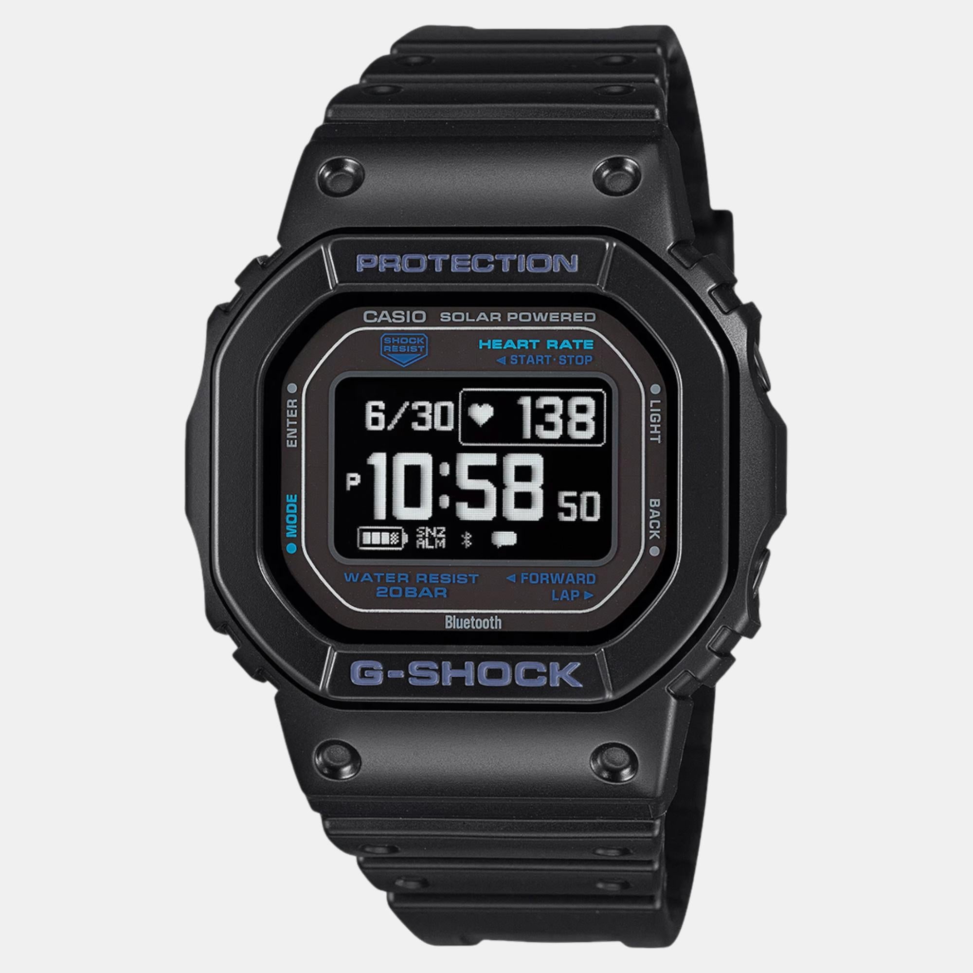 Casio G-Shock Men Quartz Black Dial Digital Resin Watch G1545