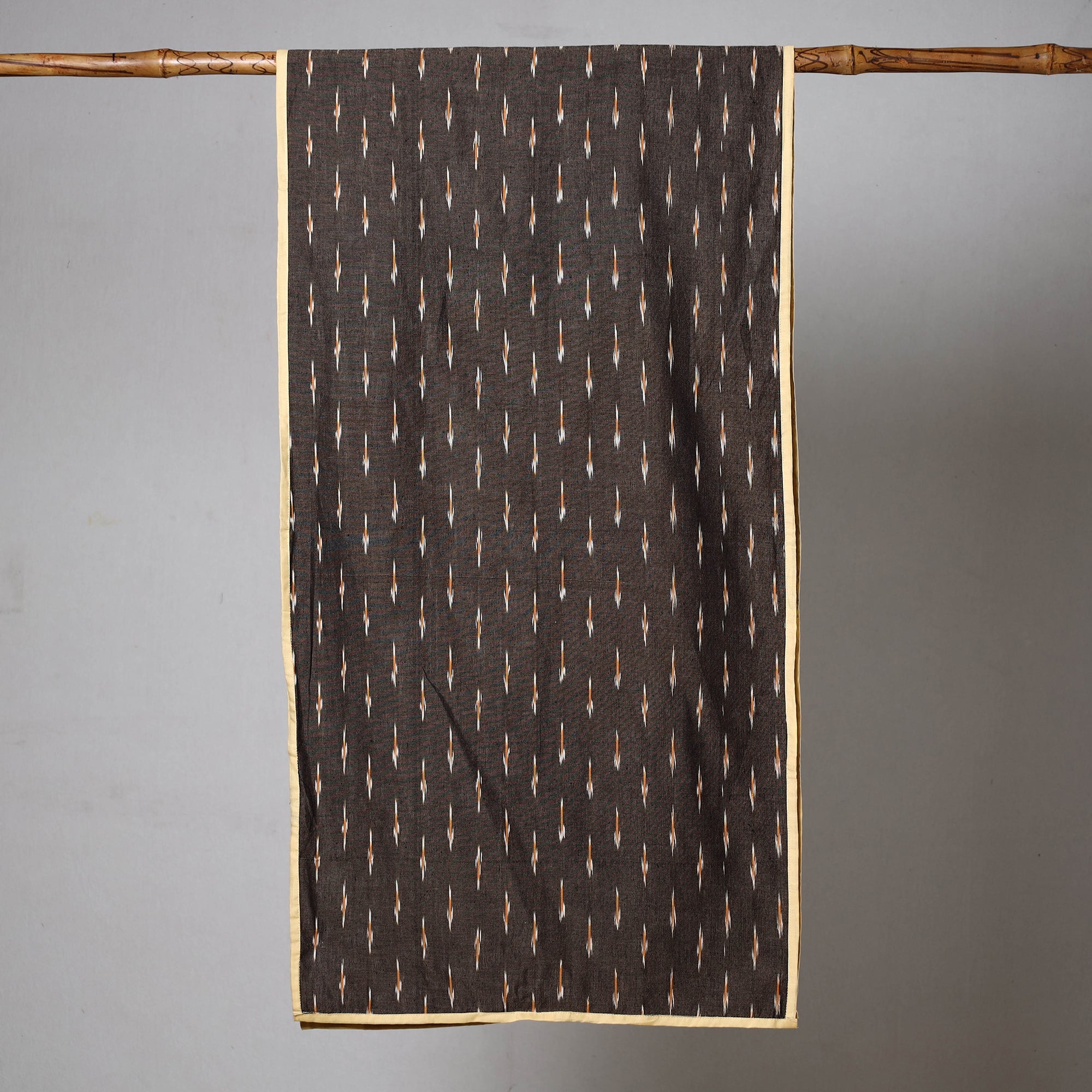 HAVELI CHRONICLES Brown - Cotton Pochampally Ikat Stole 16 - view 2