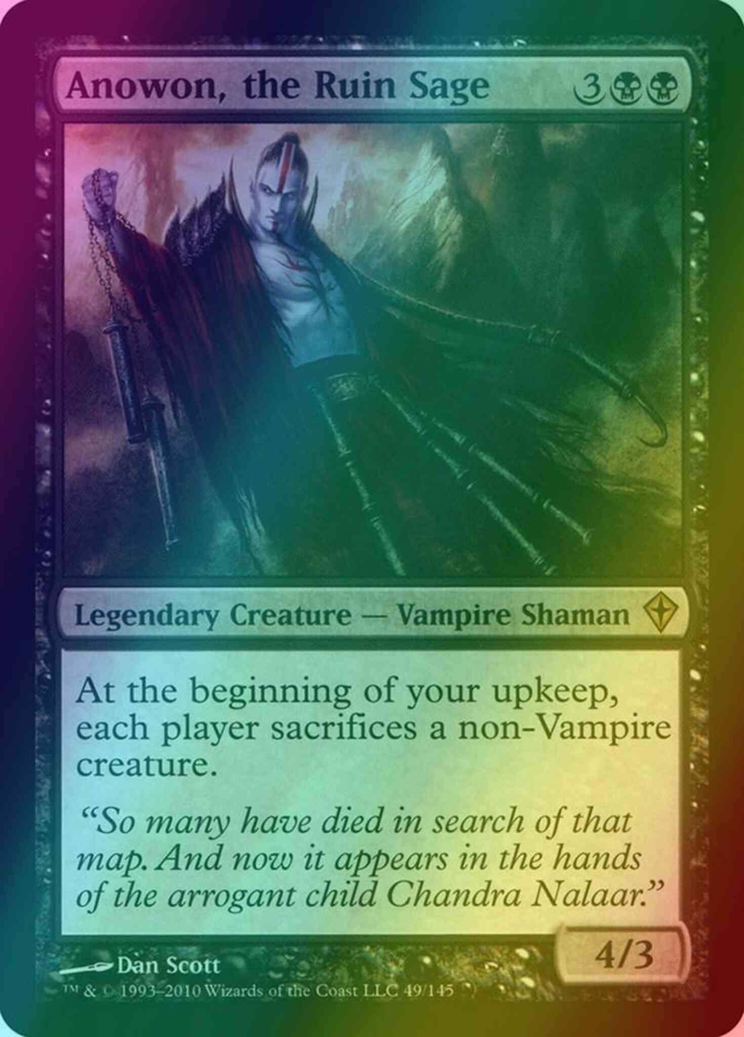 Anowon the ruin – Magic Anowon, the Ruin Sage [49] [Worldwake] [Foil]