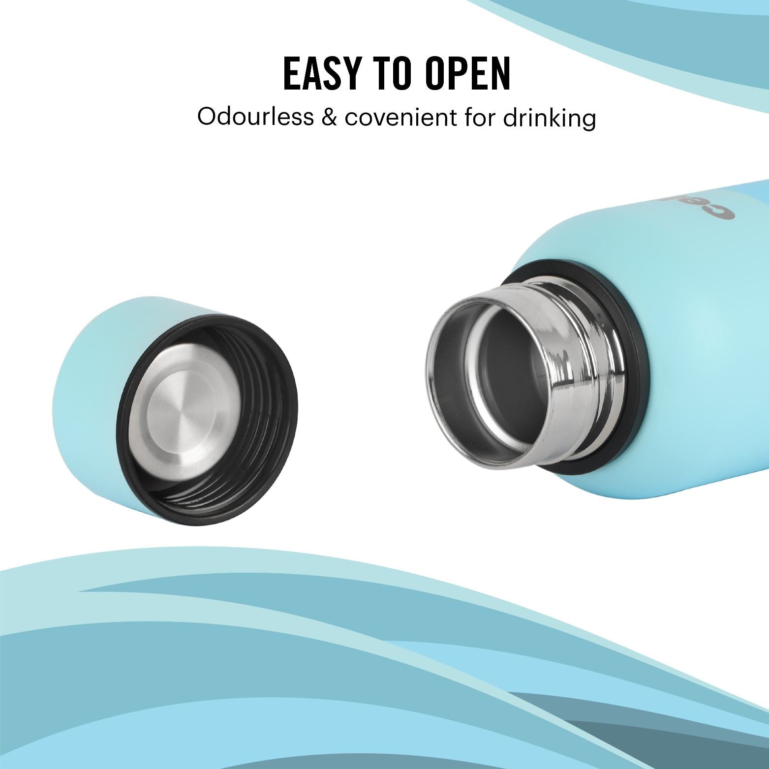 Cello Neo Kent Flask, Vacusteel Water Bottle, 750ml - view 36