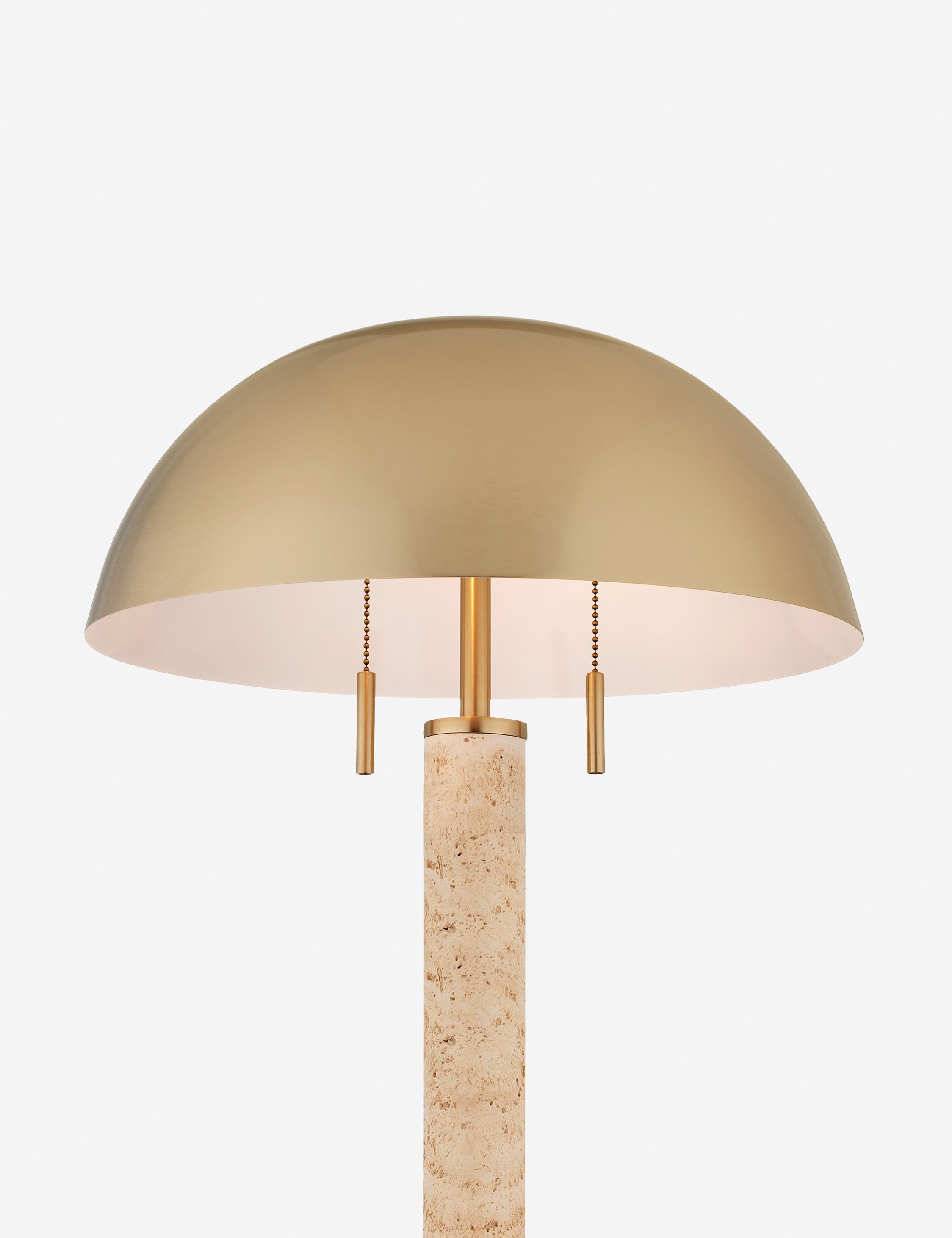 Lulu and Georgia Cerelia Table Lamp – Natural Travertine - view 3