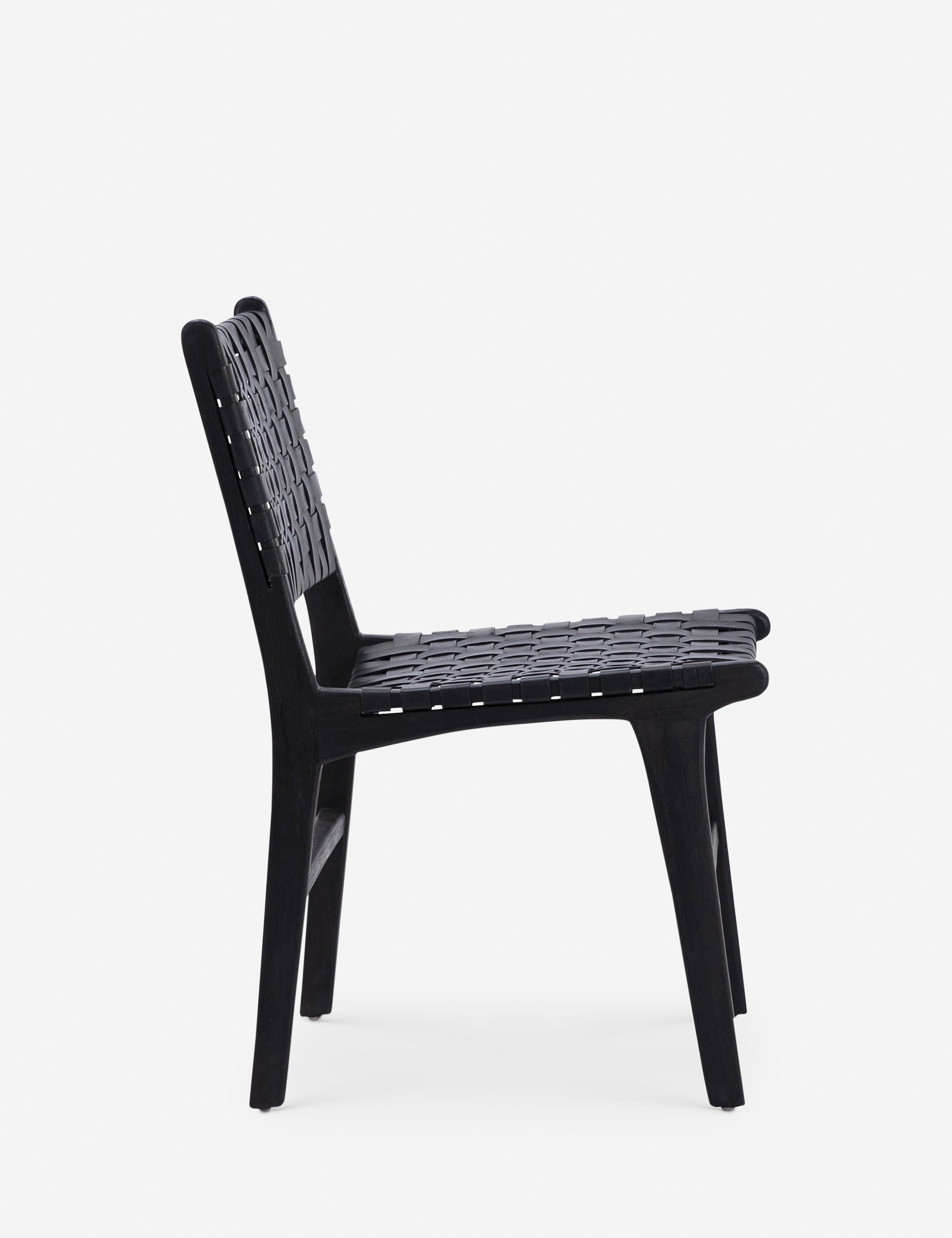 Lulu and Georgia Gallagher Leather Dining Chair - view 8