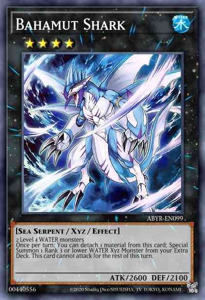 Yu-Gi-Oh! Bahamut Shark - ABYR-EN099 - Secret Rare - Unlimited