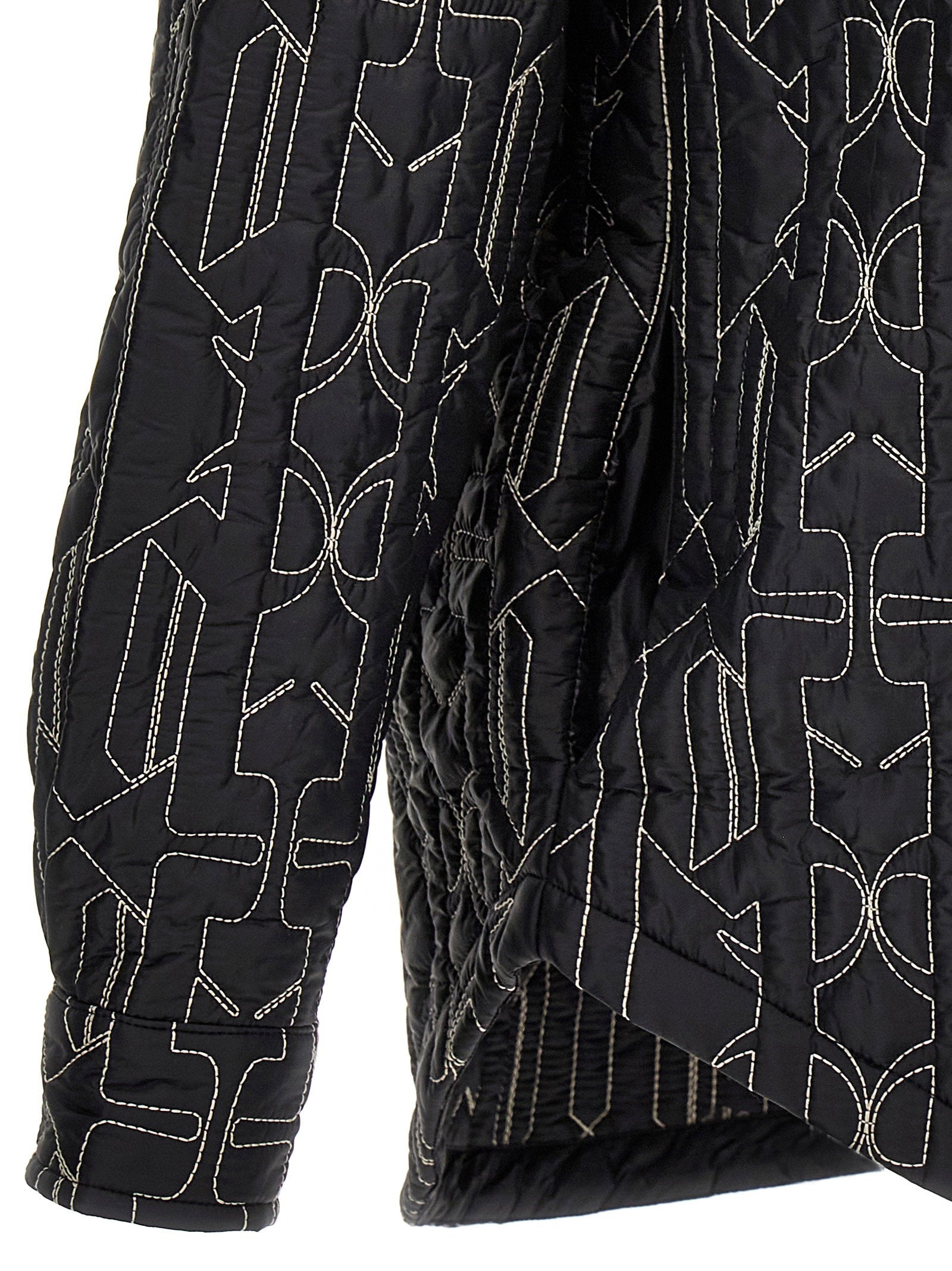 Palm Angels All Monogram Quilted Dover Jacket - view 4