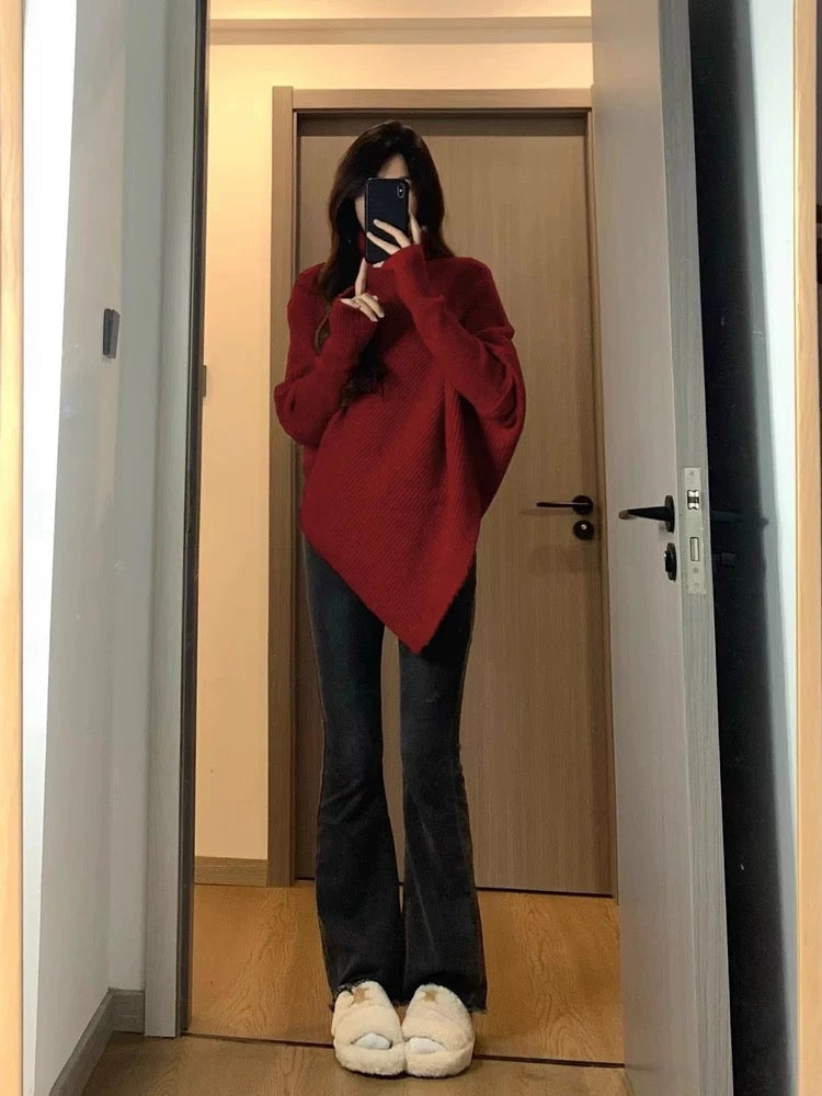 Alamode By Akanksha Sergio Woolen High Neck Sweater - view 6
