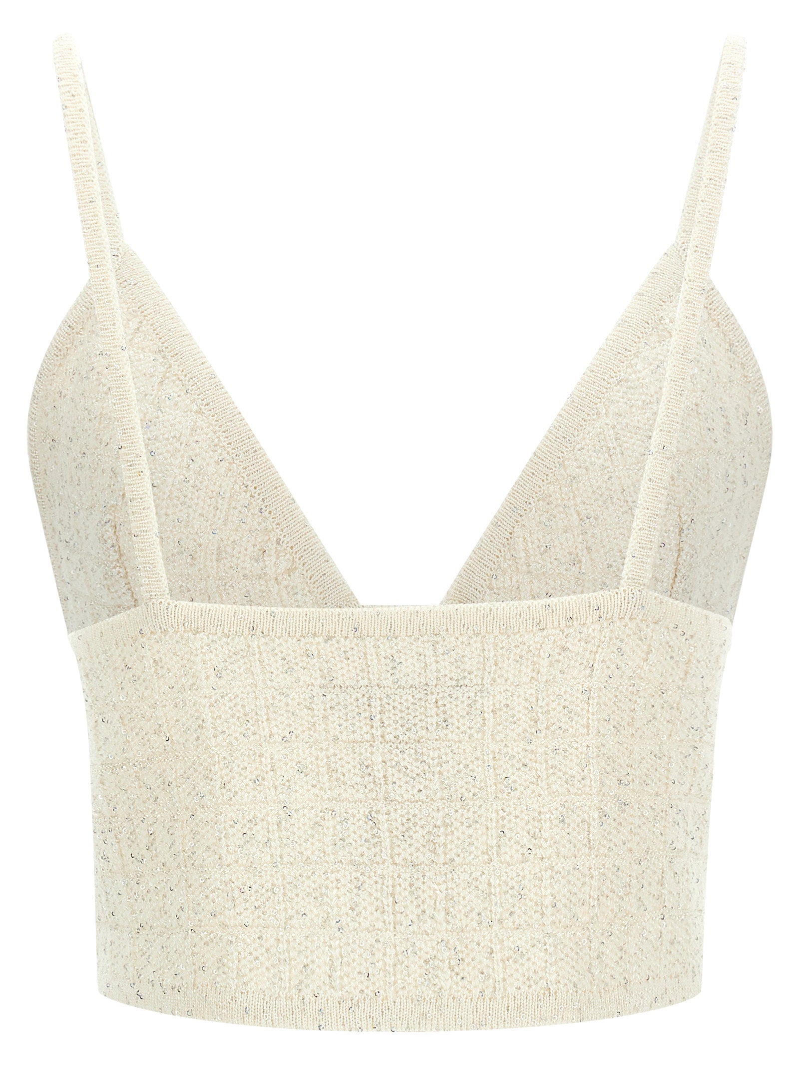 Alessandra Rich Sequin Top - view 2