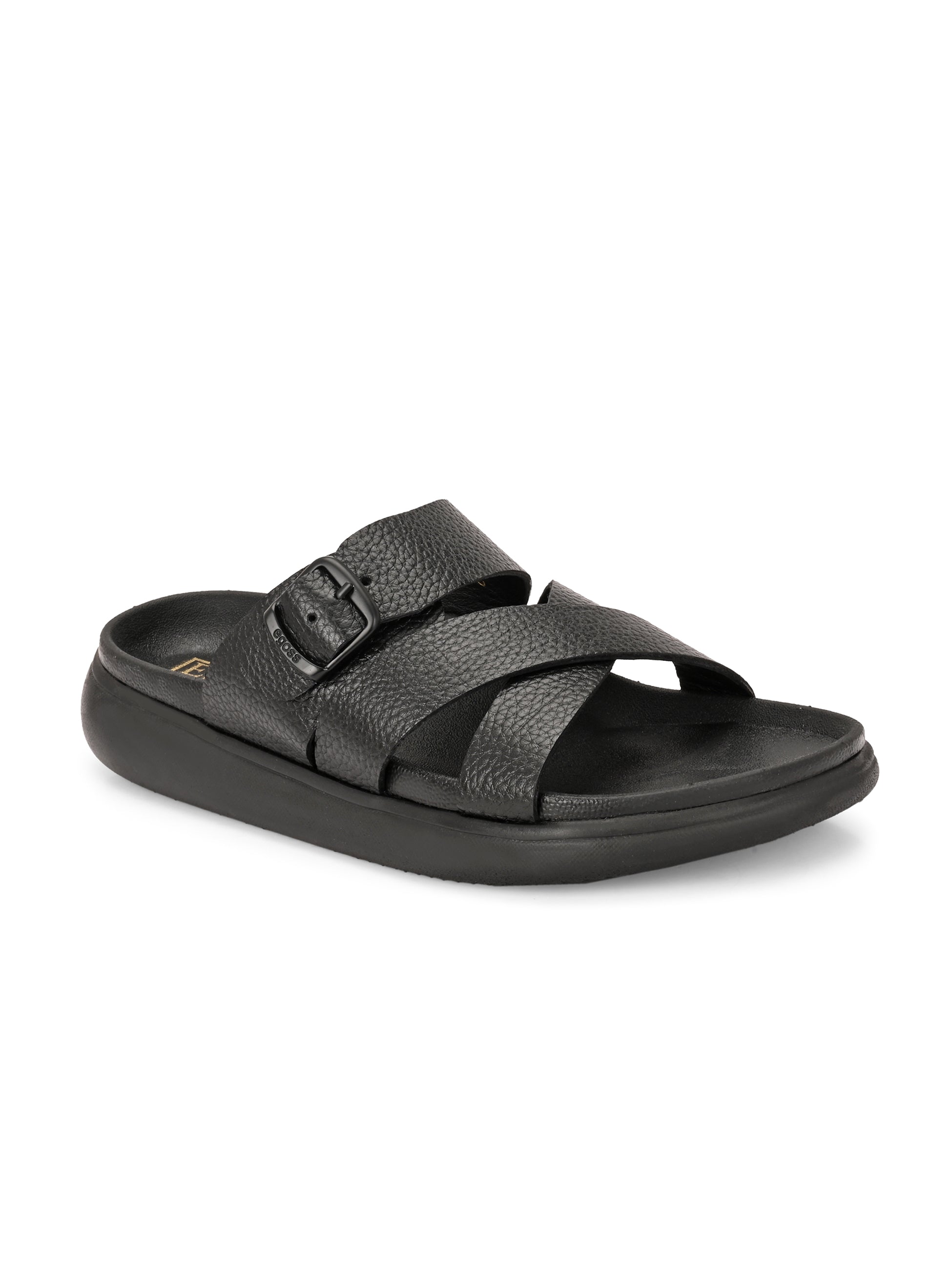 Egoss Shoes Comet Leather Slippers by Aspeerio - view 4