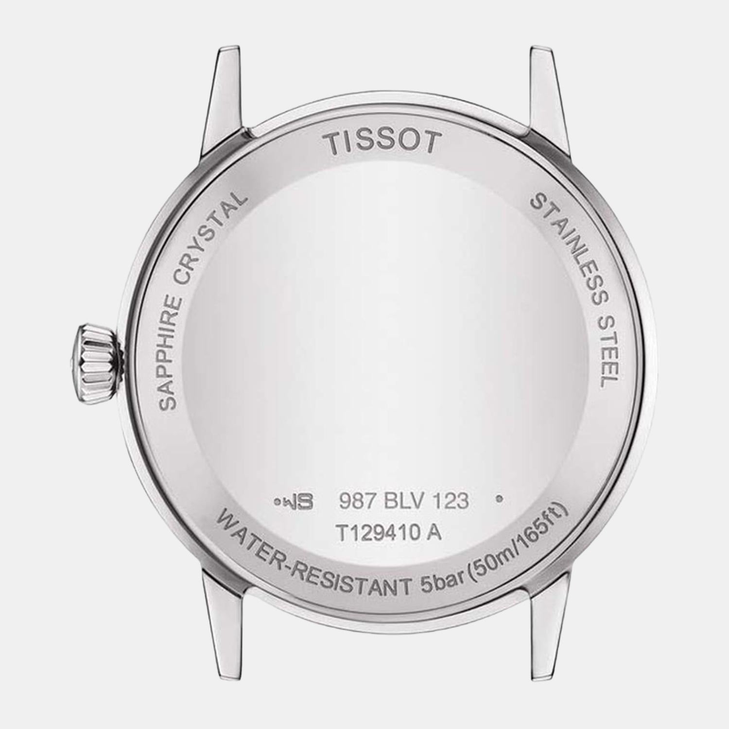 Tissot Classic Dream Men Quartz White Dial Analog Stainless Steel Watch T1294101101300 - view 2