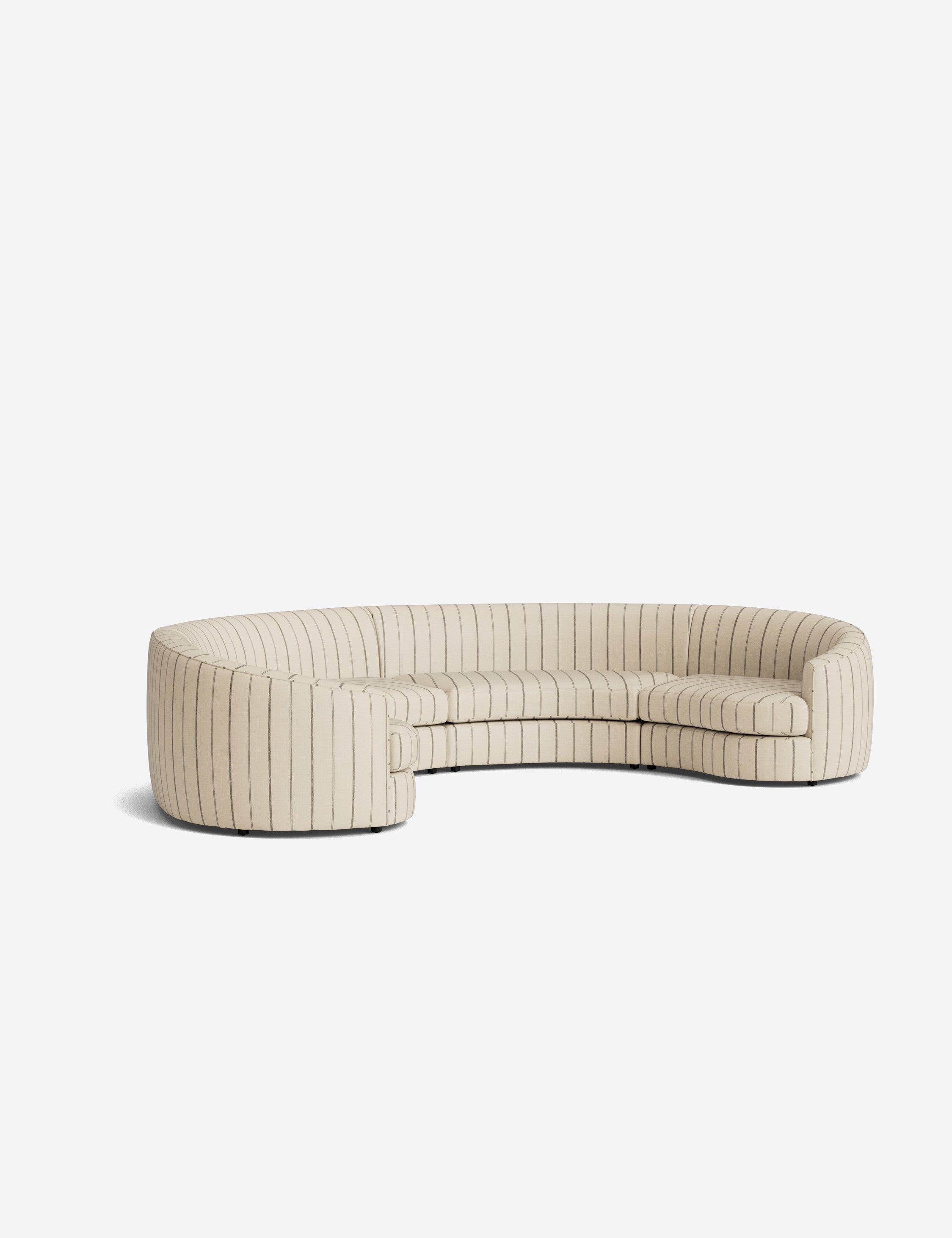 Lulu and Georgia Imada Modular Curved Sectional Sofa - view 198