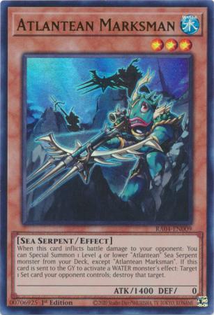 Yu-Gi-Oh! Atlantean Marksman - RA04-EN009 - Ultra Rare - 1st Edition