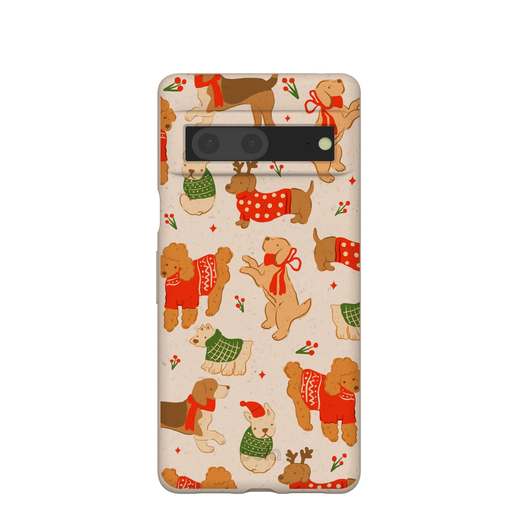 Pela Case Seashell Jolly Doggos Google Pixel 7 Case