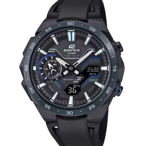 Casio Edifice Windflow Black Dial Men 48.2mm ED611 ECB-2200PB-1A