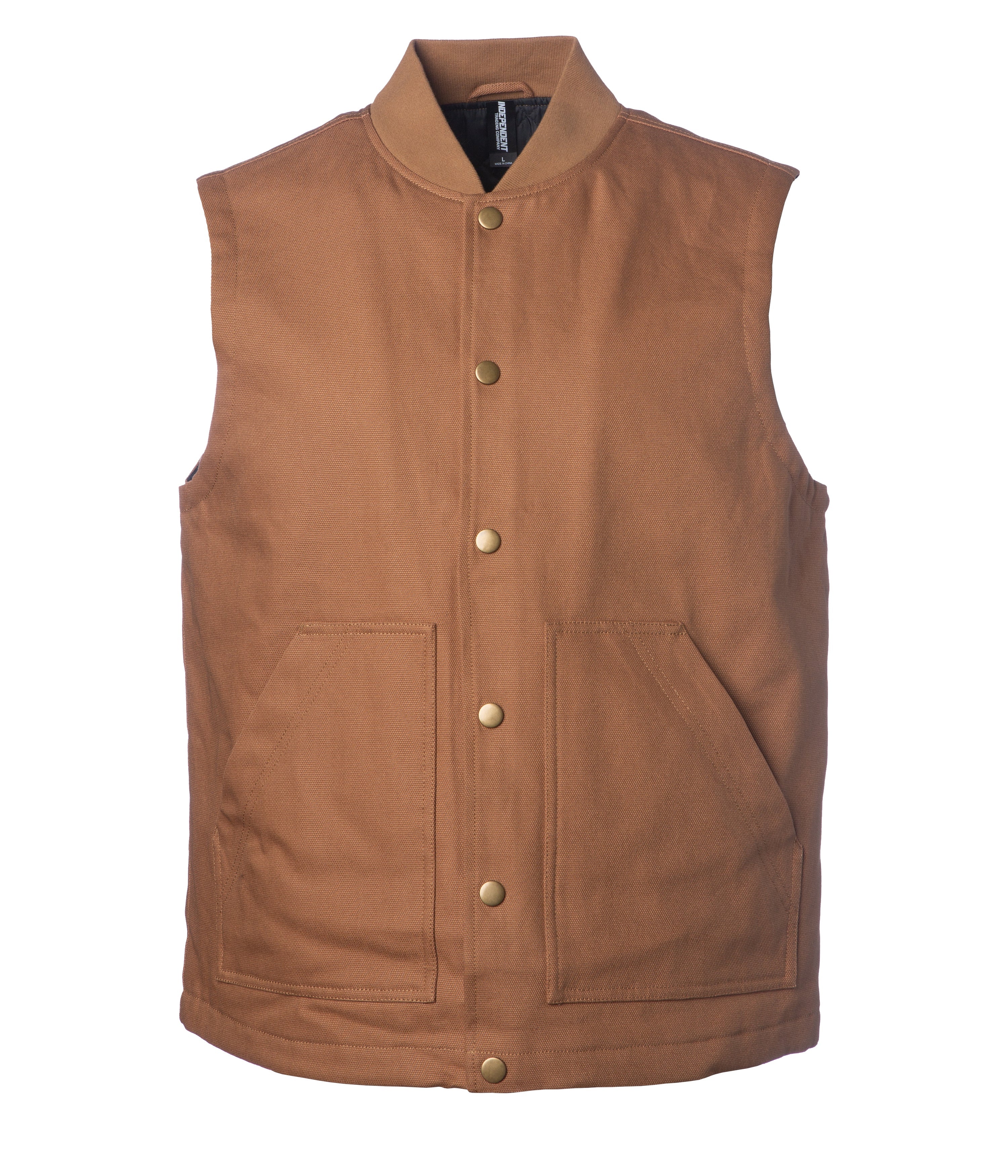 Independent Trading Company Men’s Insulated Canvas Workwear Vest
