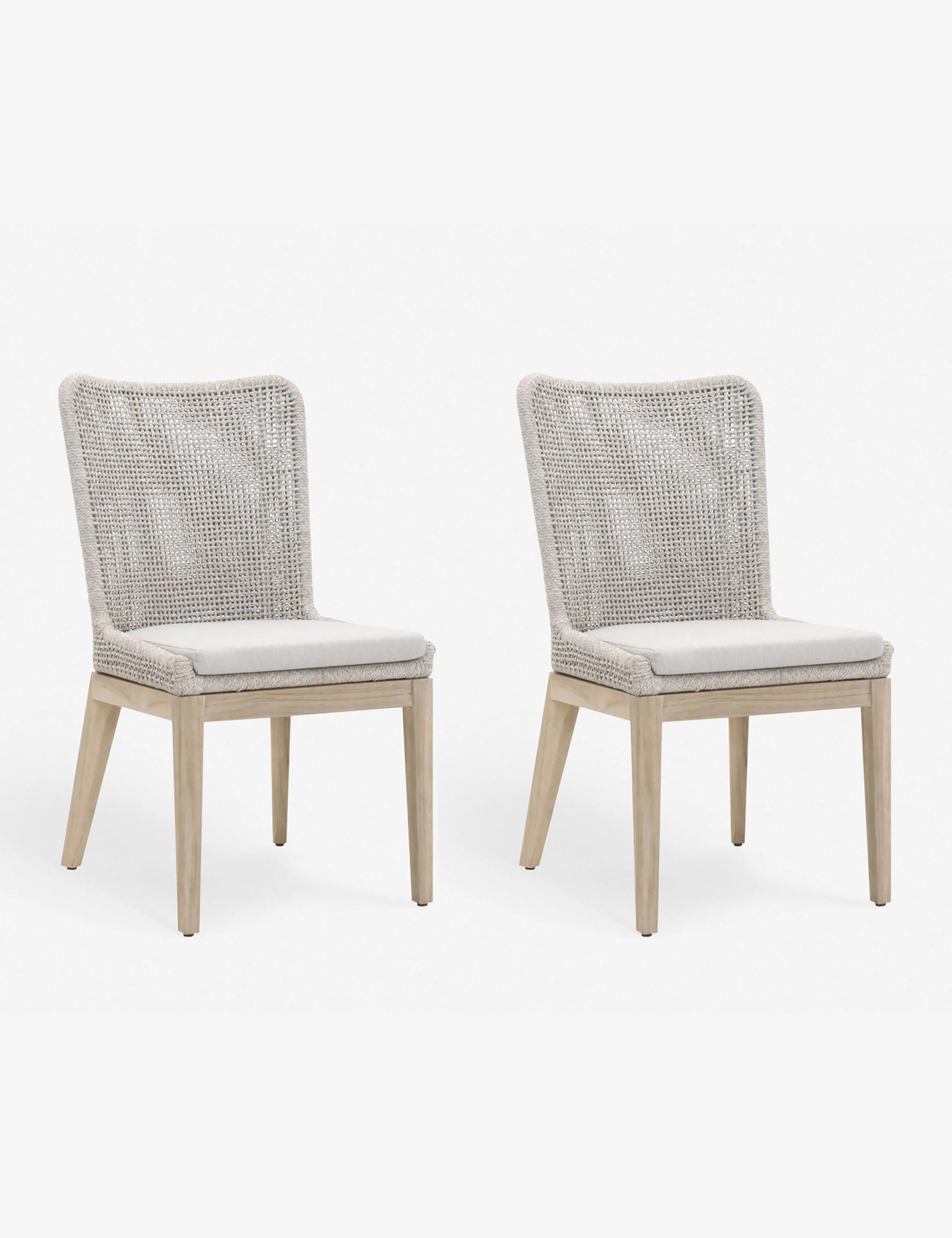 Lulu and Georgia Winnetka Indoor / Outdoor Dining Chair (Set of 2) - view 2