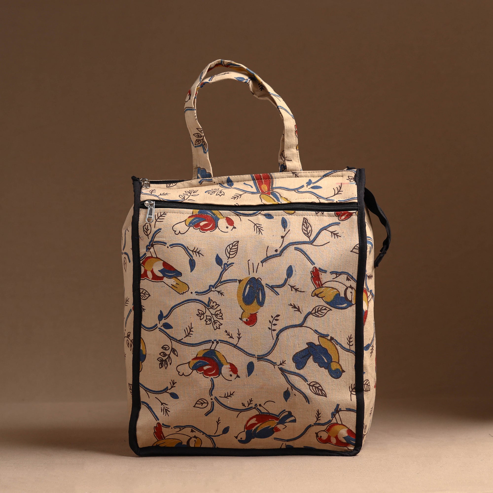 NOORI BAZAR Beige - Handcrafted Cotton Shopping Bag 22