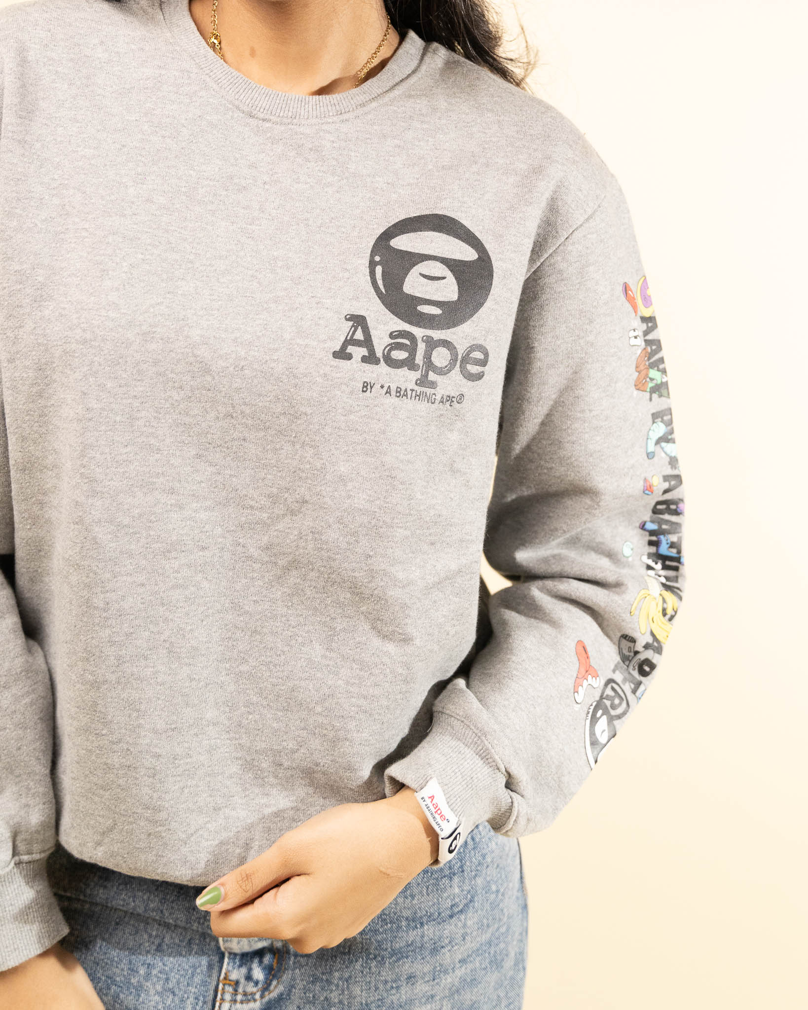 AAPE BY BATHING APE Aape By A Bathing Ape X Steven Harrington Sweatshirt - view 2